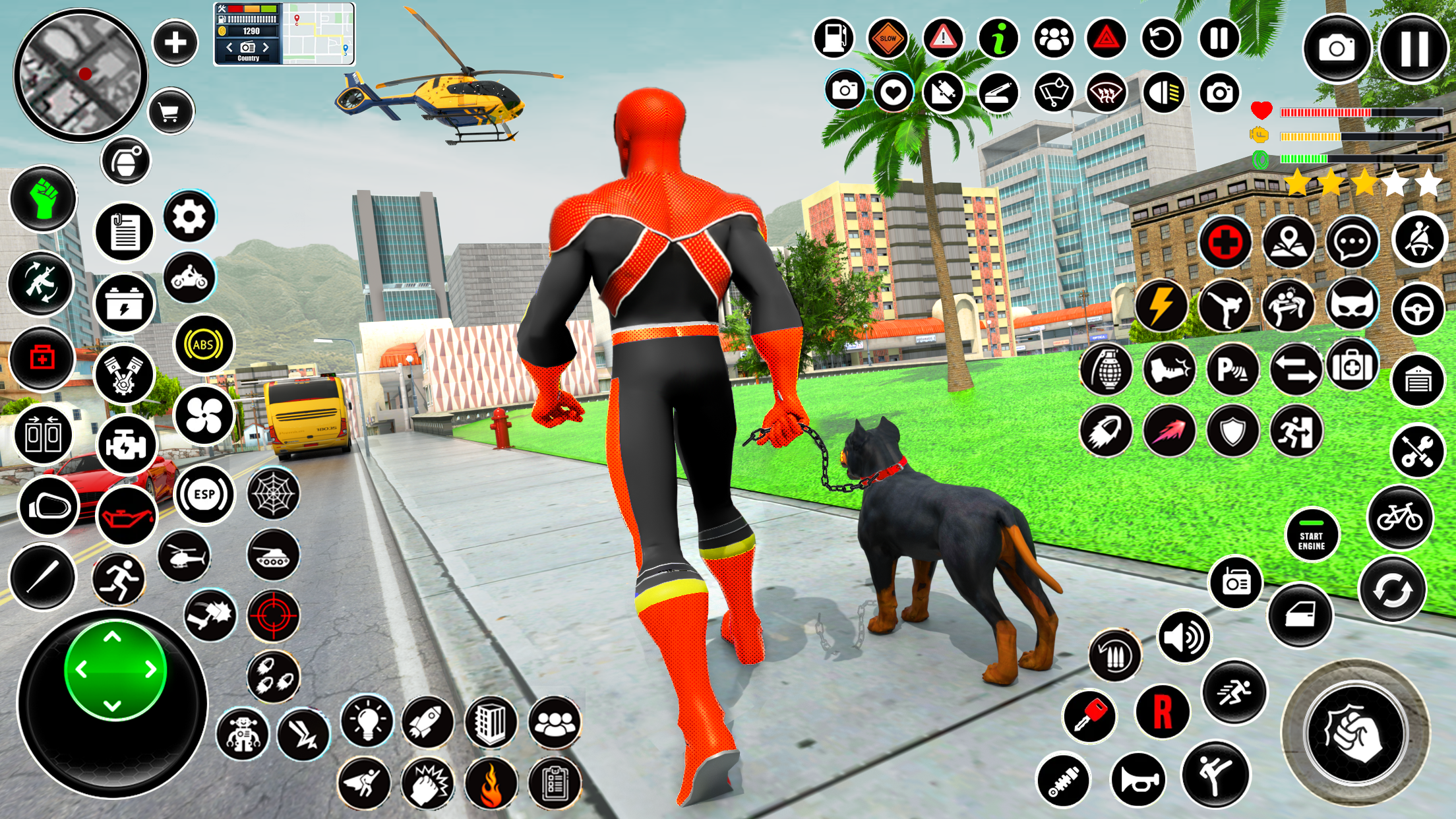 اسکرین شات 4 بازی Spider Fighter: Superhero Game
