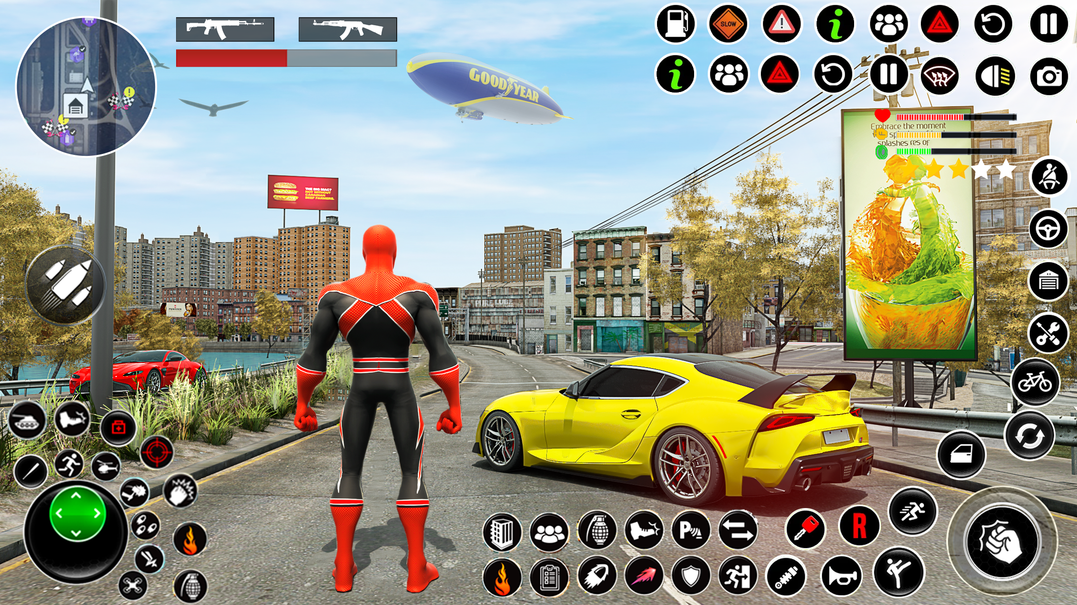 اسکرین شات 6 بازی Spider Fighter: Superhero Game
