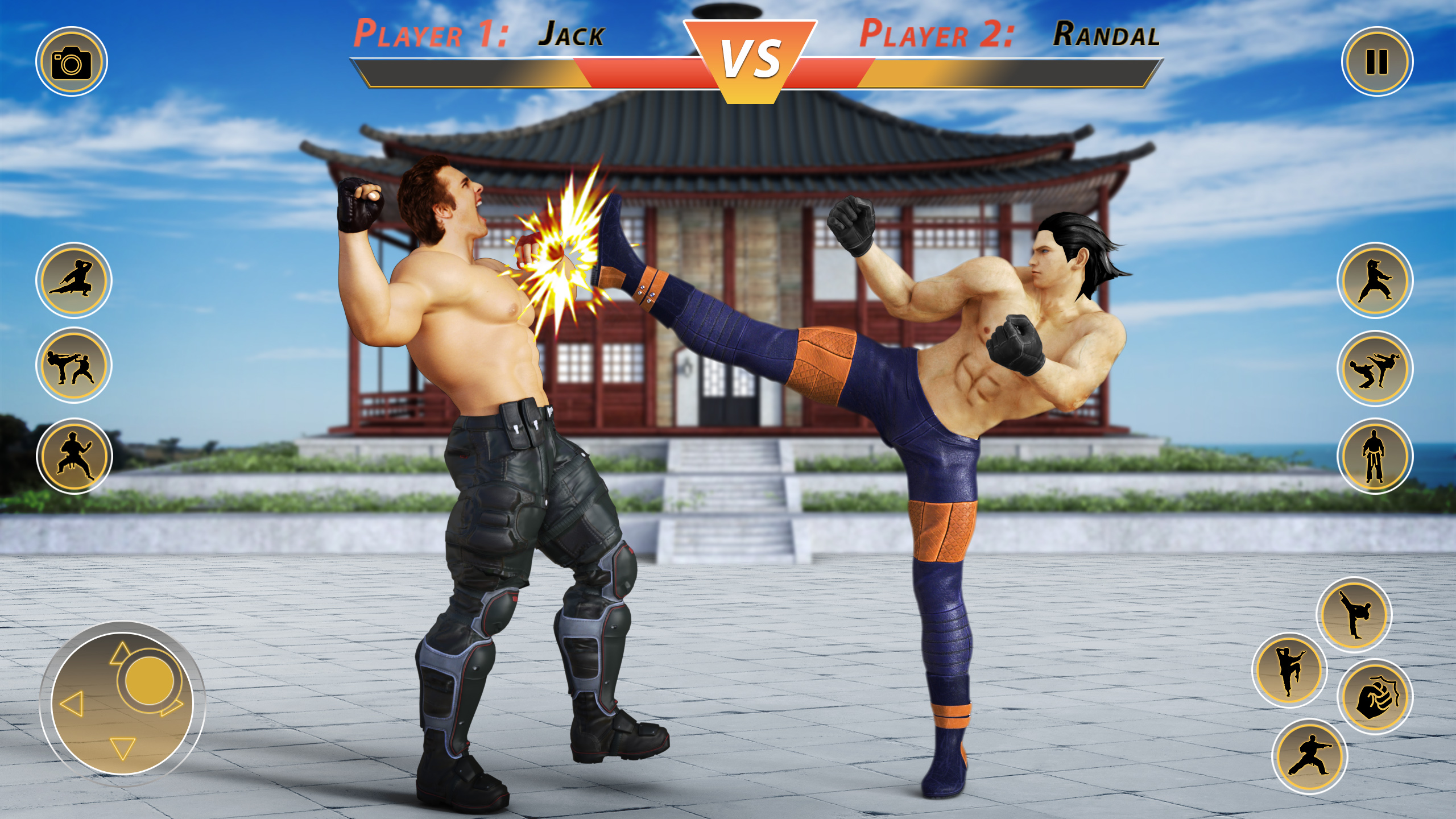 اسکرین شات 1 بازی Kung Fu Games - Fighting Games