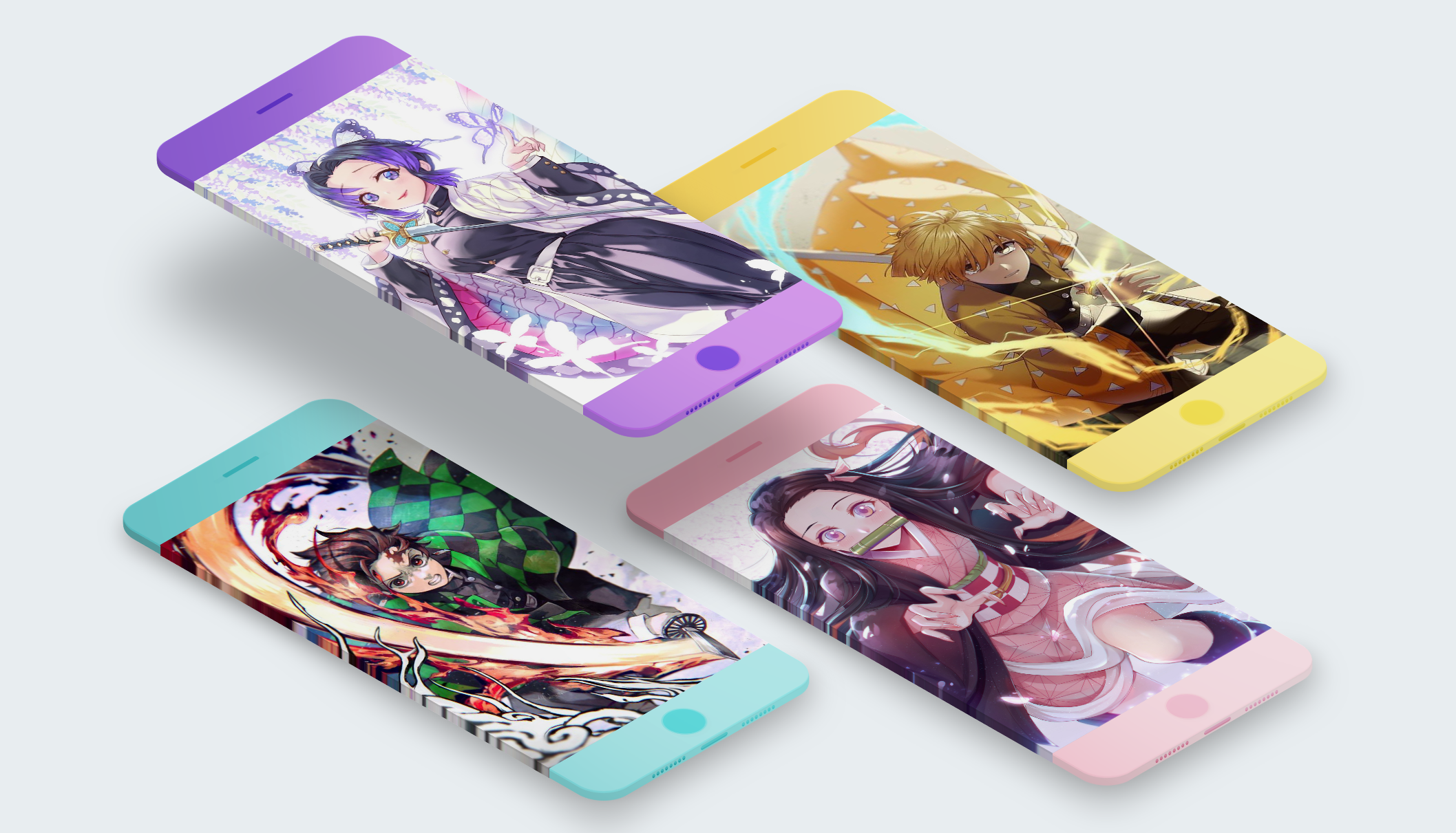 اسکرین شات 1 برنامه Kimetsu no Yaiba  Wallpaper HD