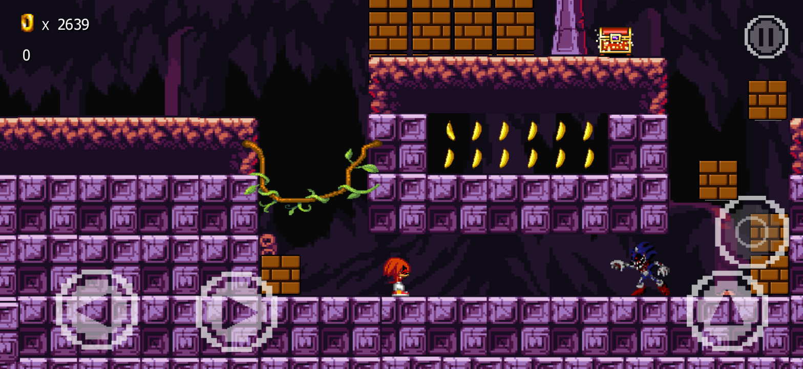 اسکرین شات 1 بازی Knuck Adventure: EXE Run