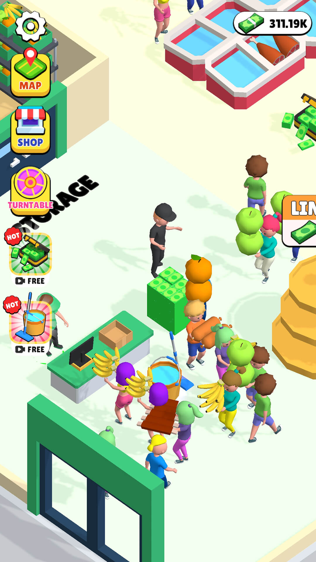 اسکرین شات 1 بازی Supermarket Tycoon：Shopping