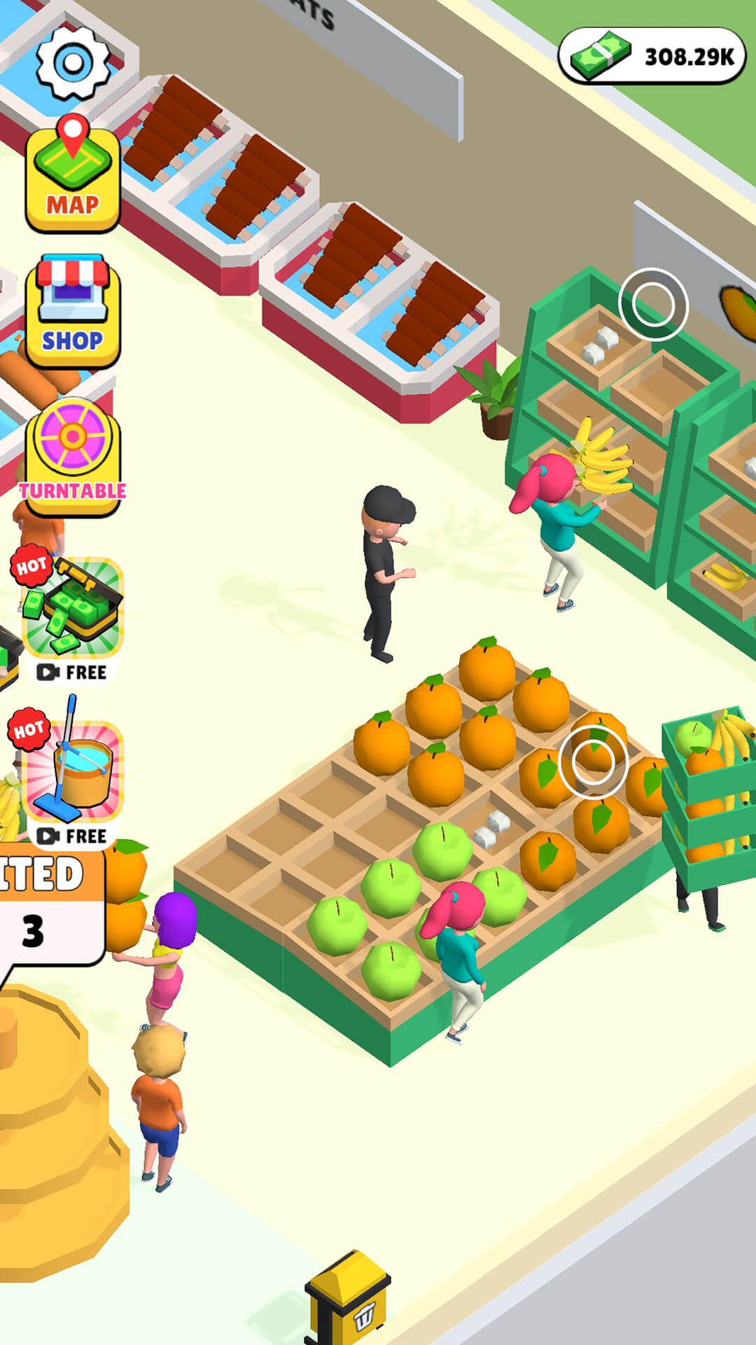 اسکرین شات 2 بازی Supermarket Tycoon：Shopping