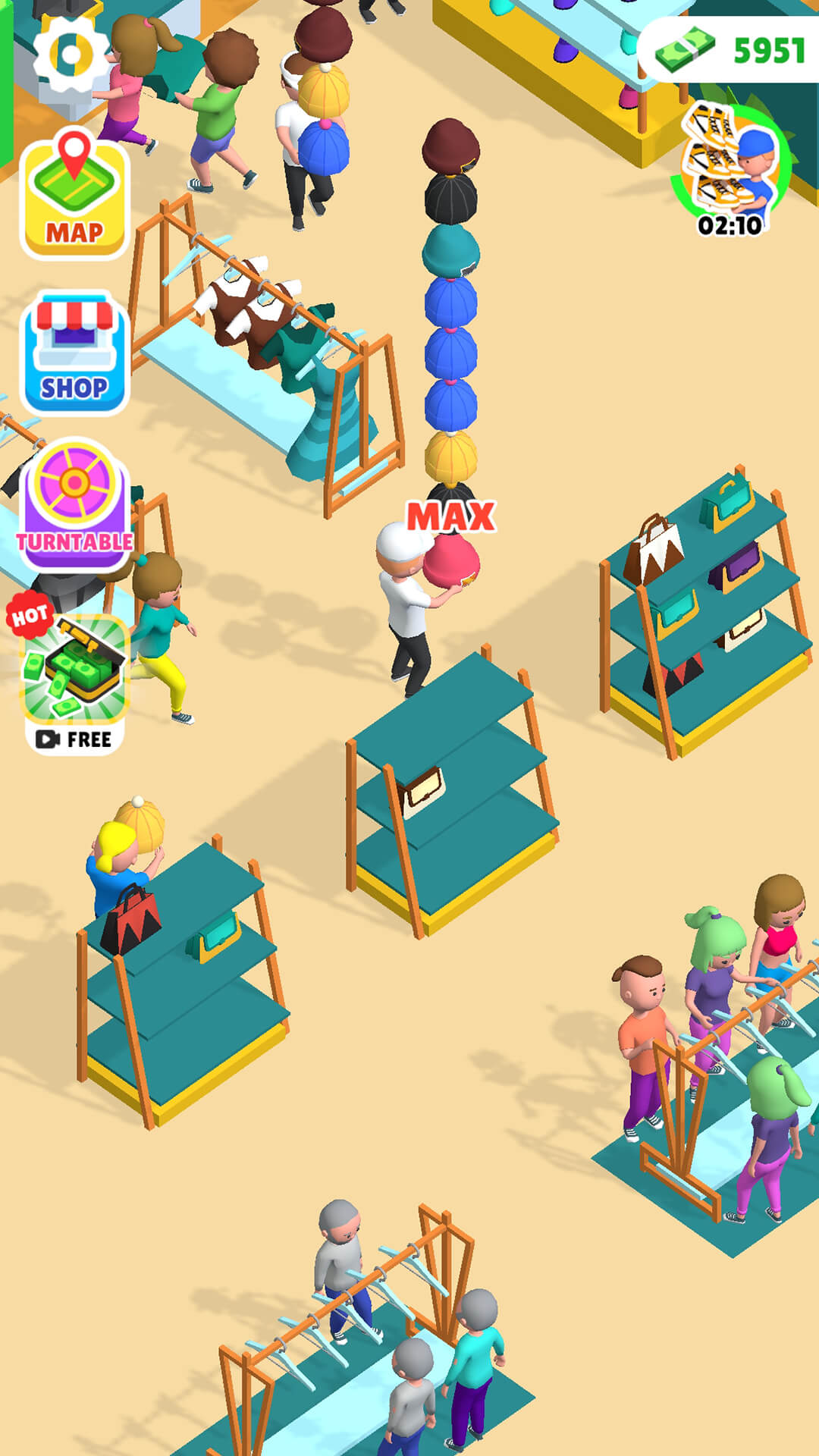 اسکرین شات 5 بازی Go Clothing Rush