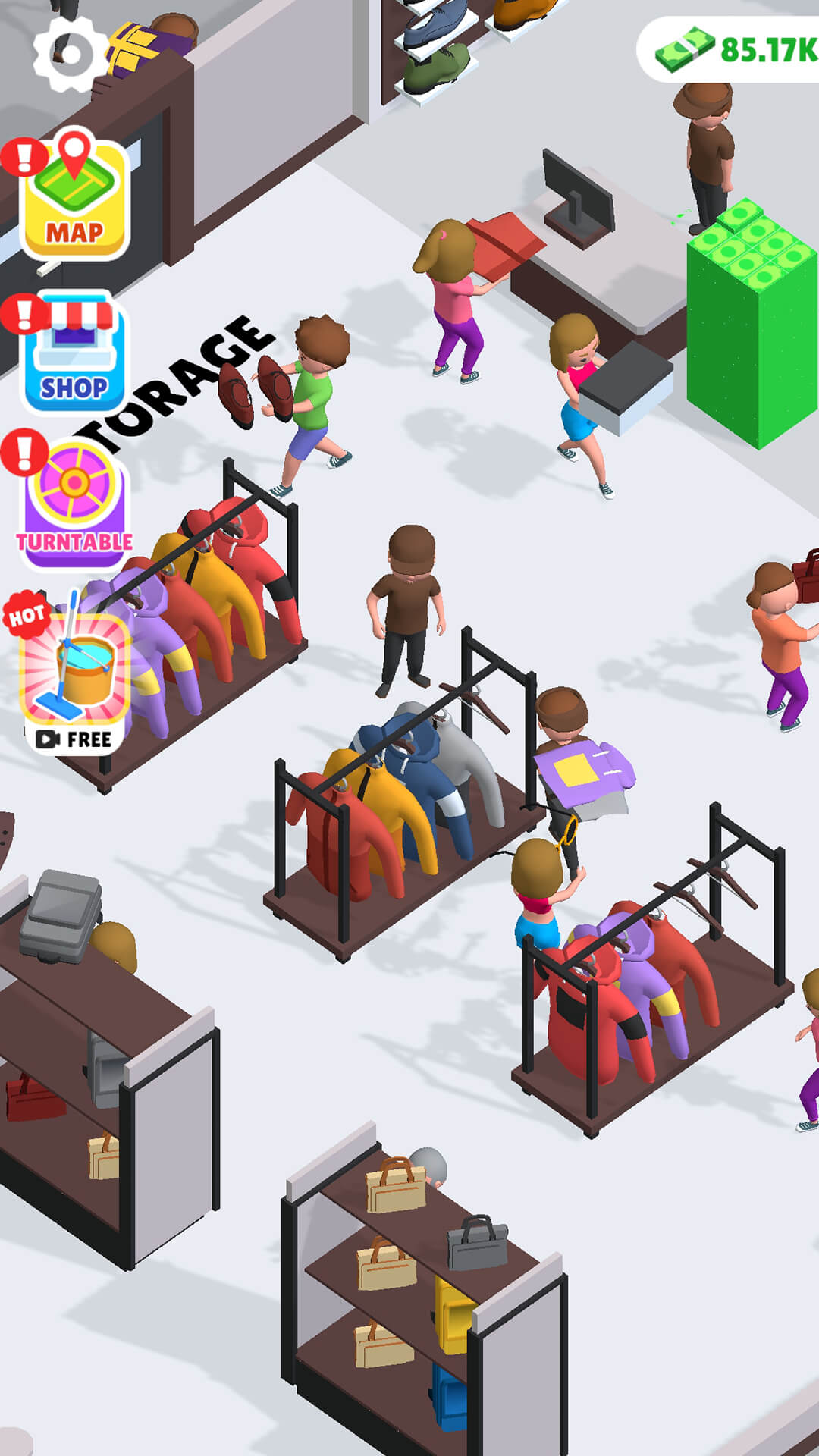 اسکرین شات 4 بازی Go Clothing Rush