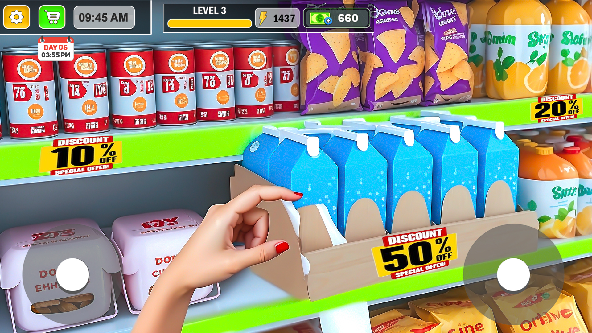 اسکرین شات 3 بازی Real Supermarket Simulator 3D