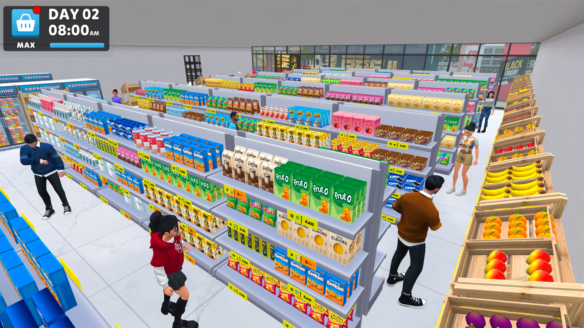 اسکرین شات 2 بازی My Supermarket Journey