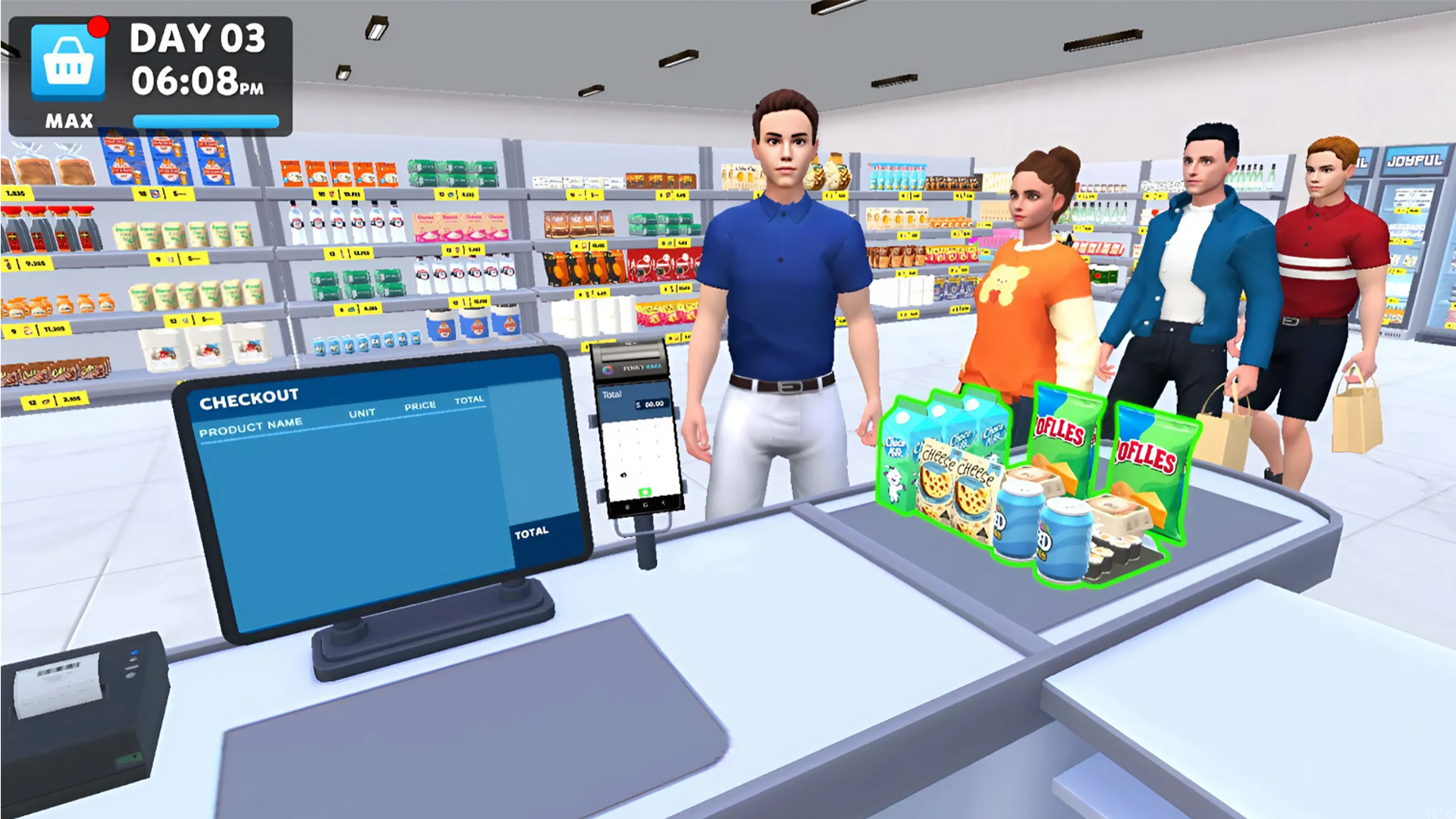 اسکرین شات 3 بازی My Supermarket Journey