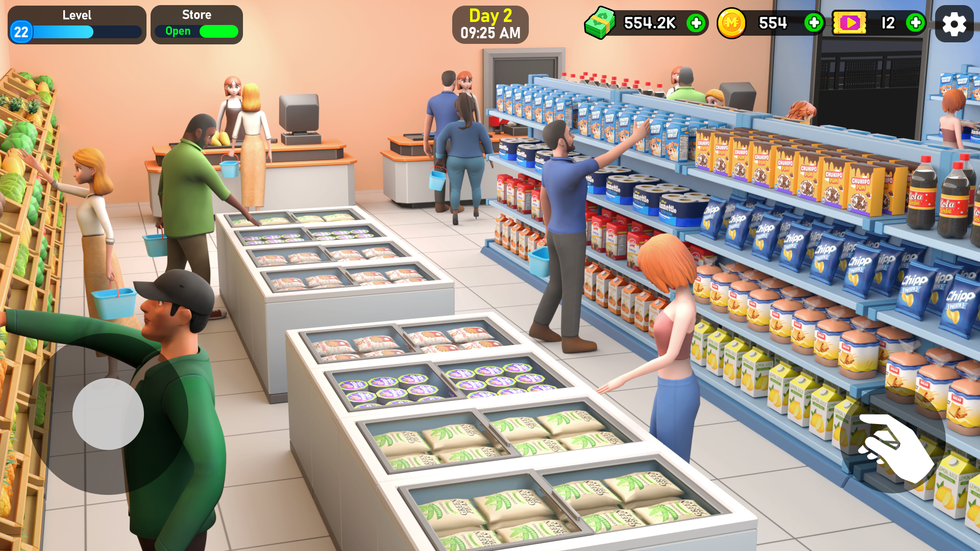 اسکرین شات 6 بازی Supermarket Tycoon 3D