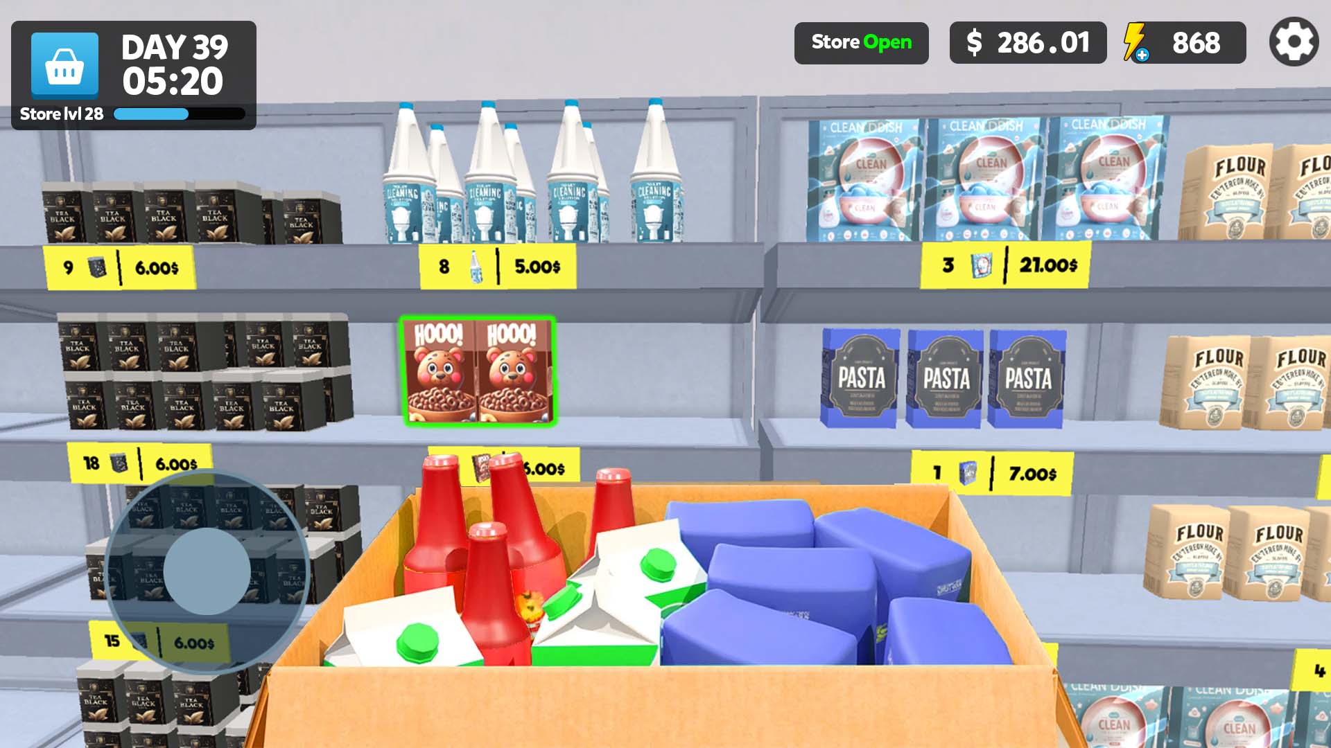 اسکرین شات 2 بازی Supermarket Simulator Game 3D