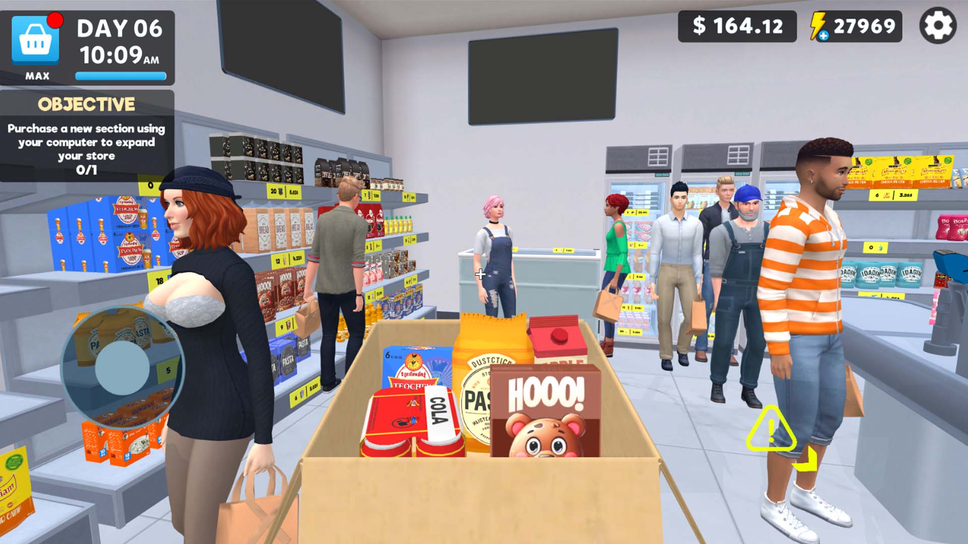 اسکرین شات 1 بازی Supermarket Simulator Game 3D