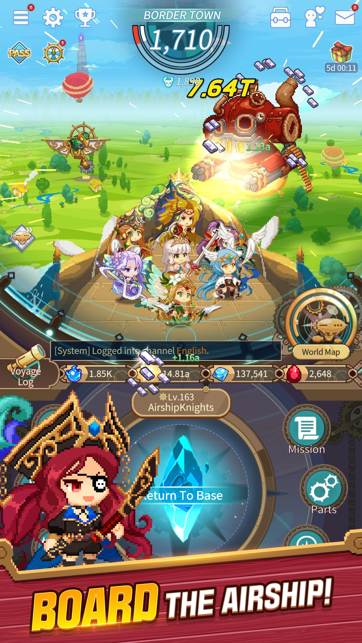 اسکرین شات 2 بازی Airship Knights