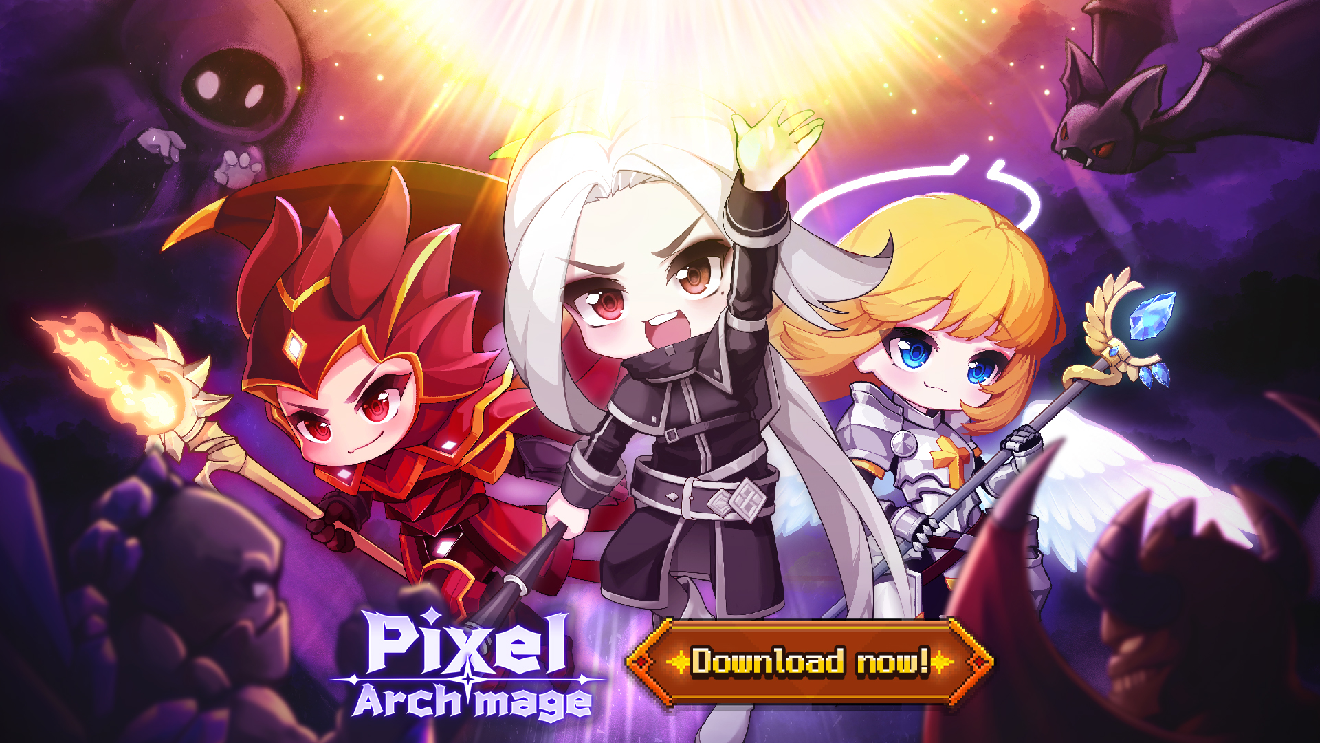 اسکرین شات 1 بازی Pixel Archmage