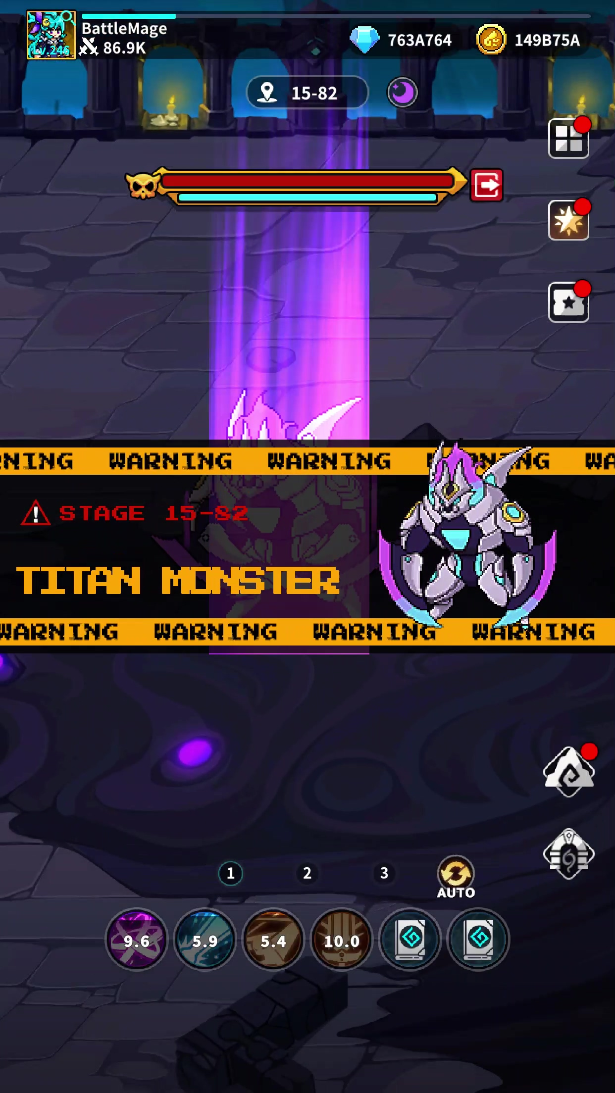 اسکرین شات 7 بازی Battlemage Idle