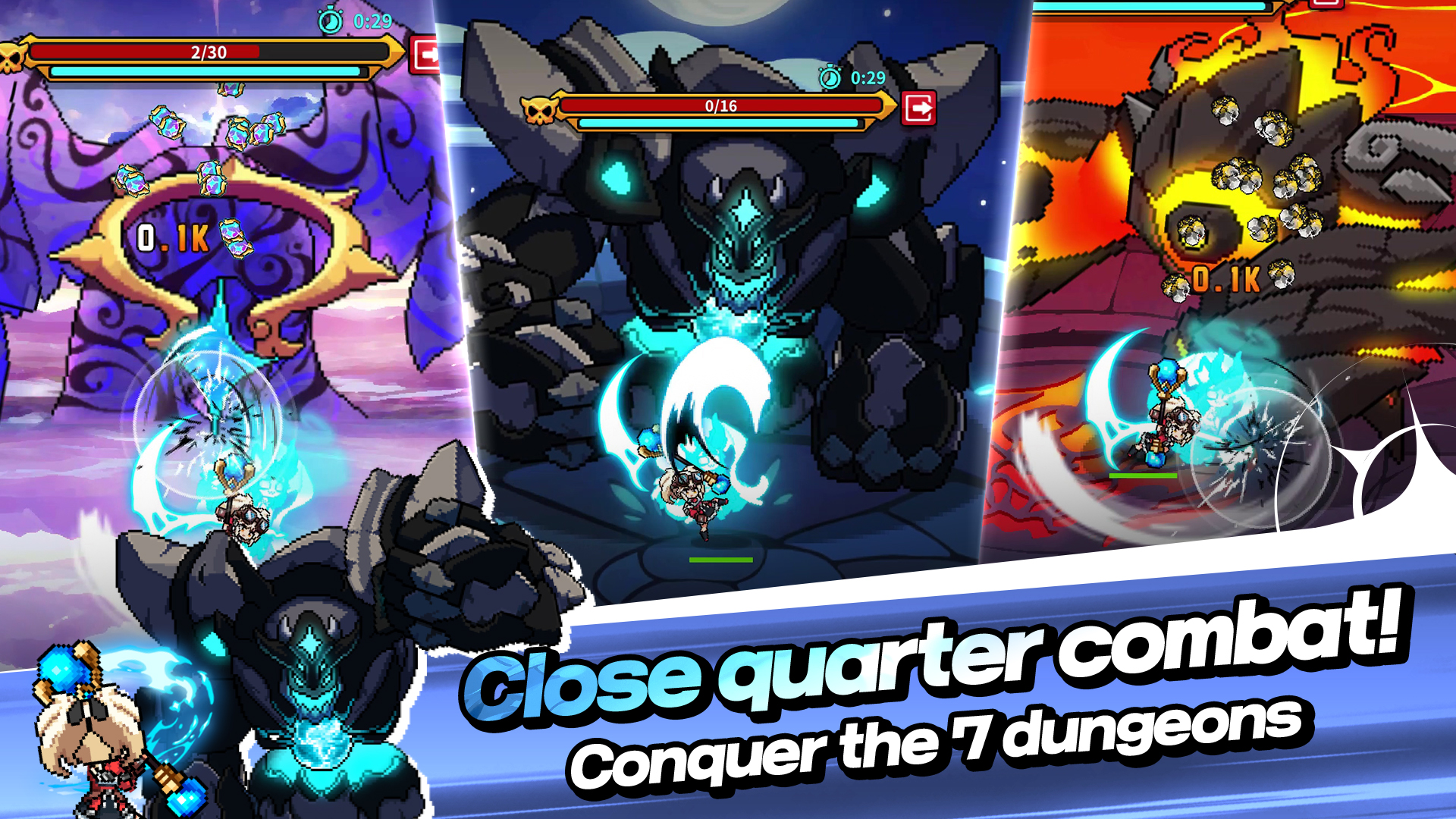 اسکرین شات 3 بازی Battlemage Idle