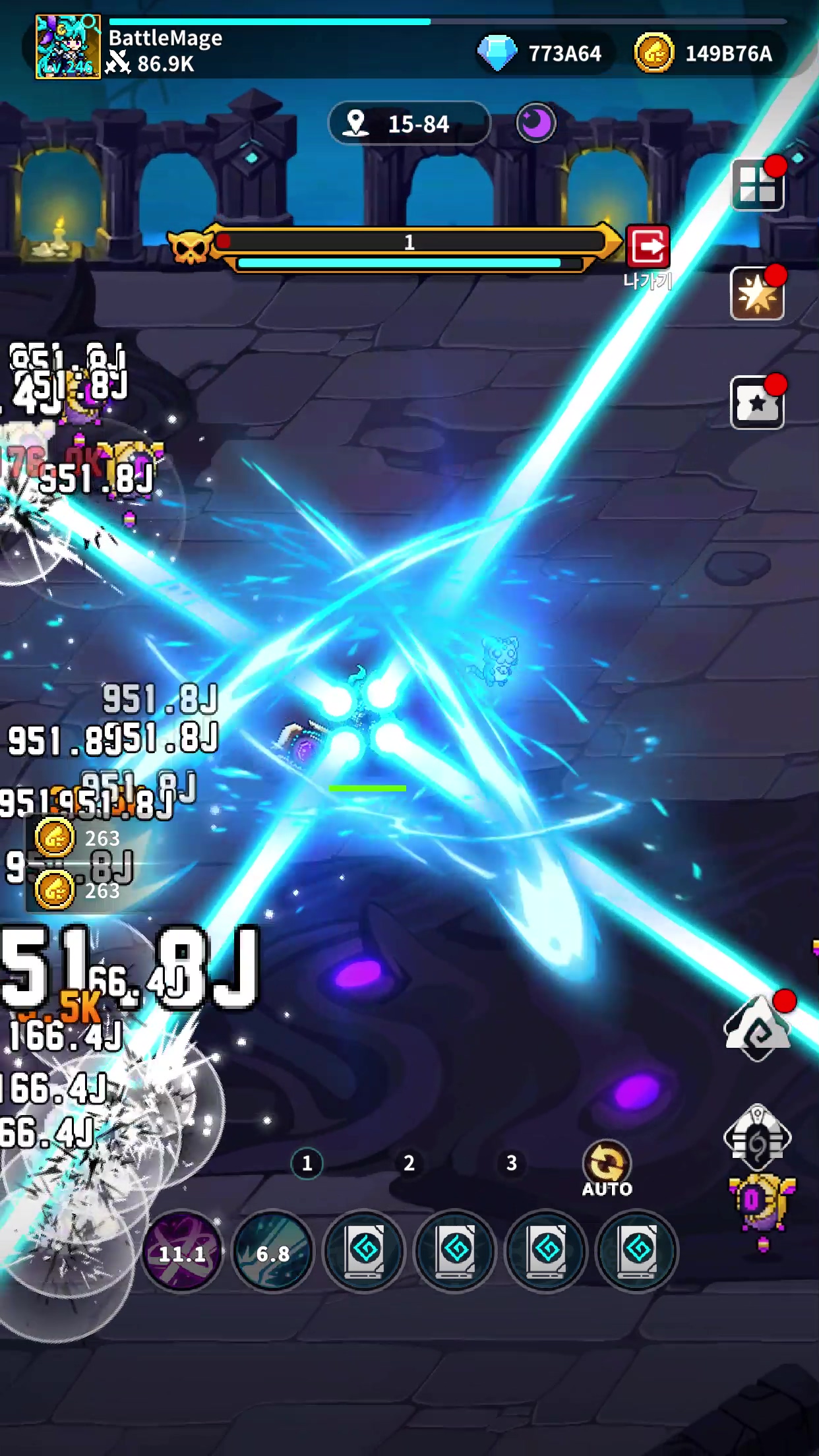 اسکرین شات 8 بازی Battlemage Idle