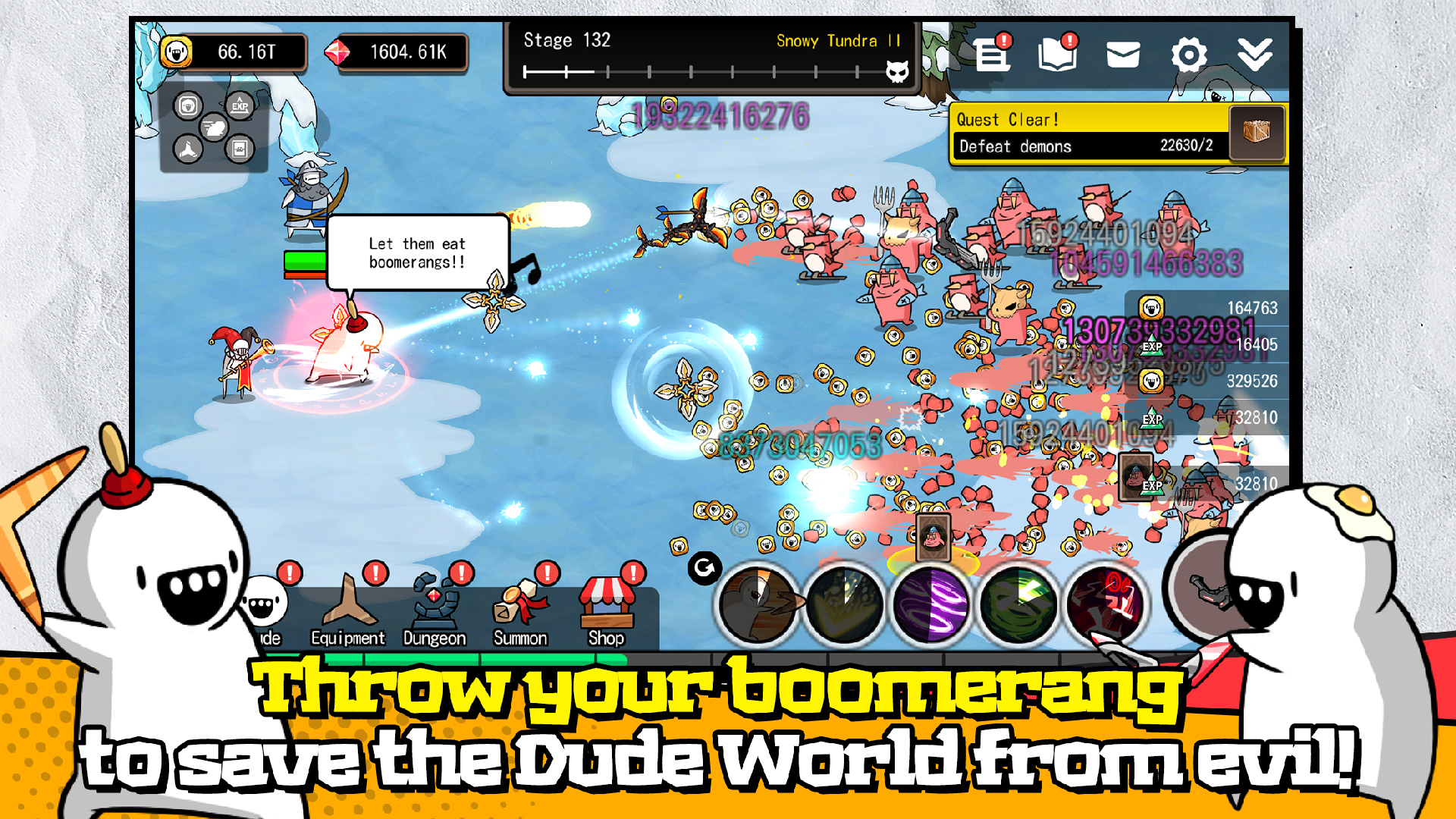 اسکرین شات 4 بازی Boomerang RPG:Watch out, Dude!