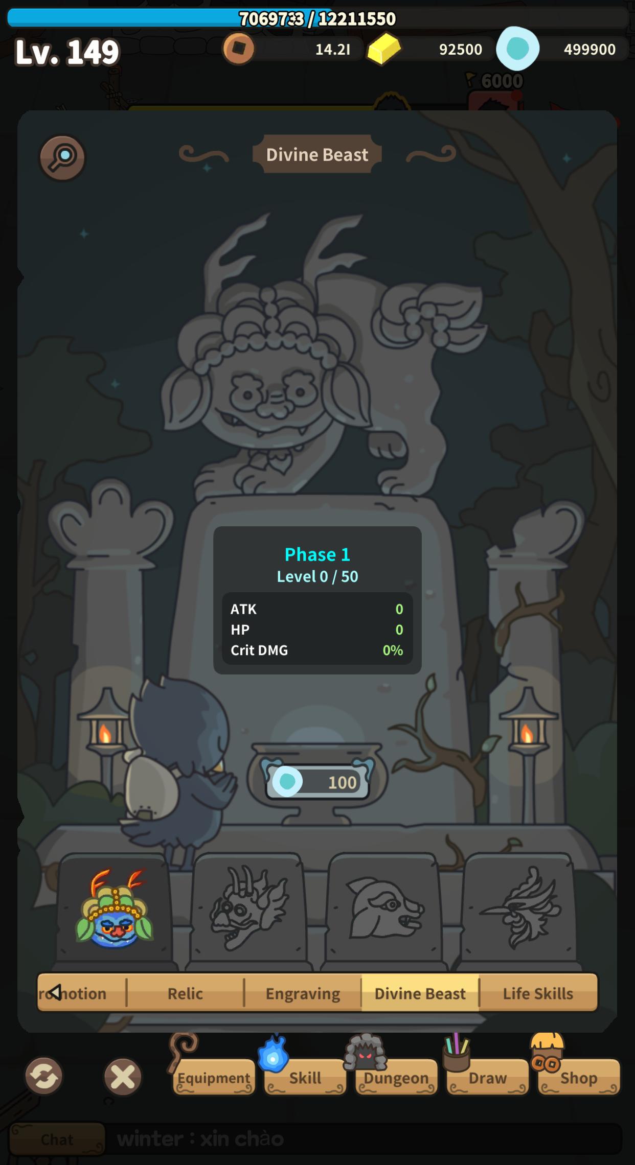 اسکرین شات 8 بازی Boori's Spooky Tales: Idle RPG