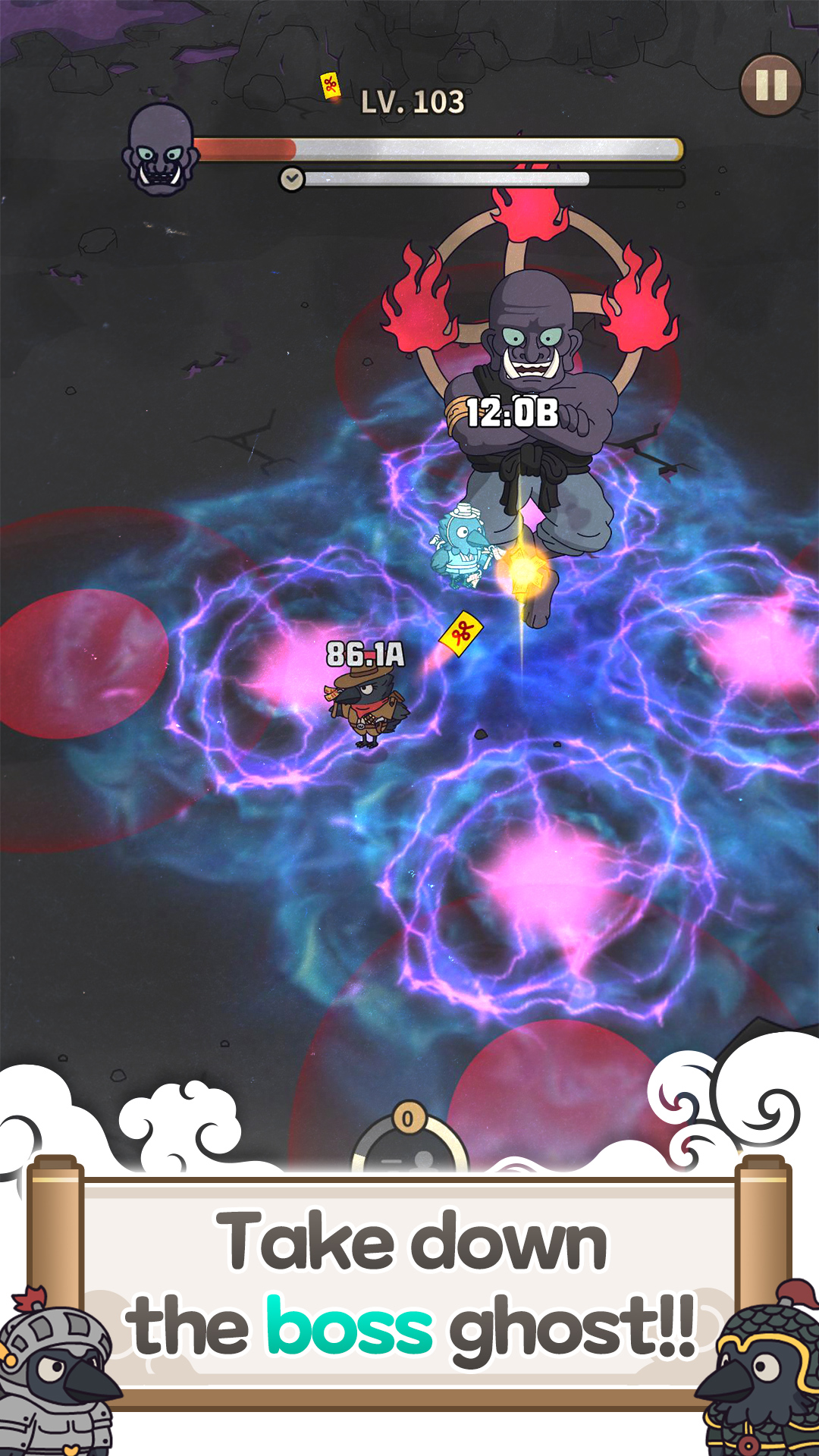 اسکرین شات 4 بازی Boori's Spooky Tales: Idle RPG