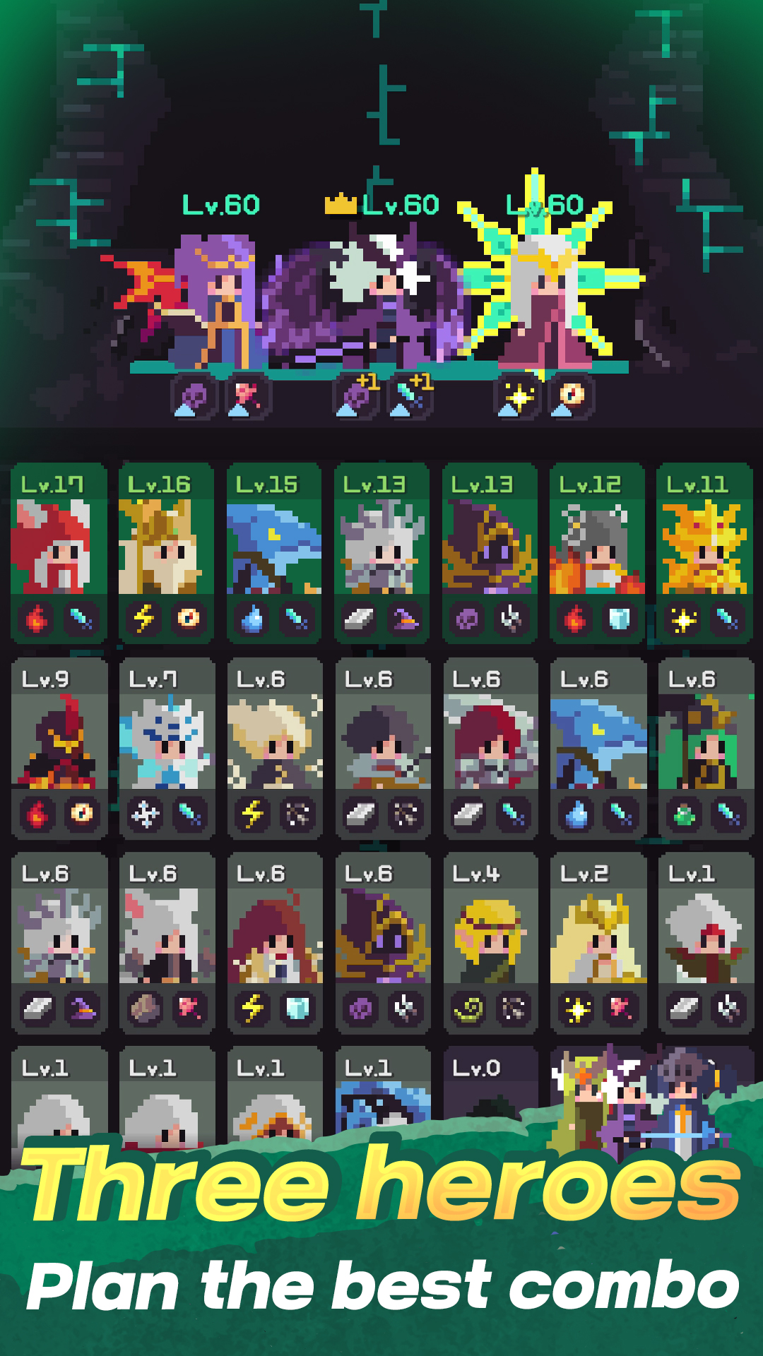 اسکرین شات 6 بازی Delusion: Tactical Idle RPG