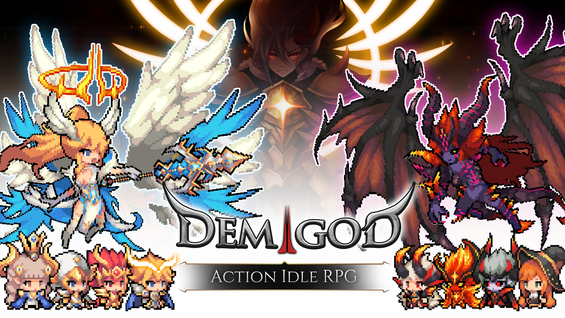 اسکرین شات 1 بازی Demigod Idle: Rise of a legend
