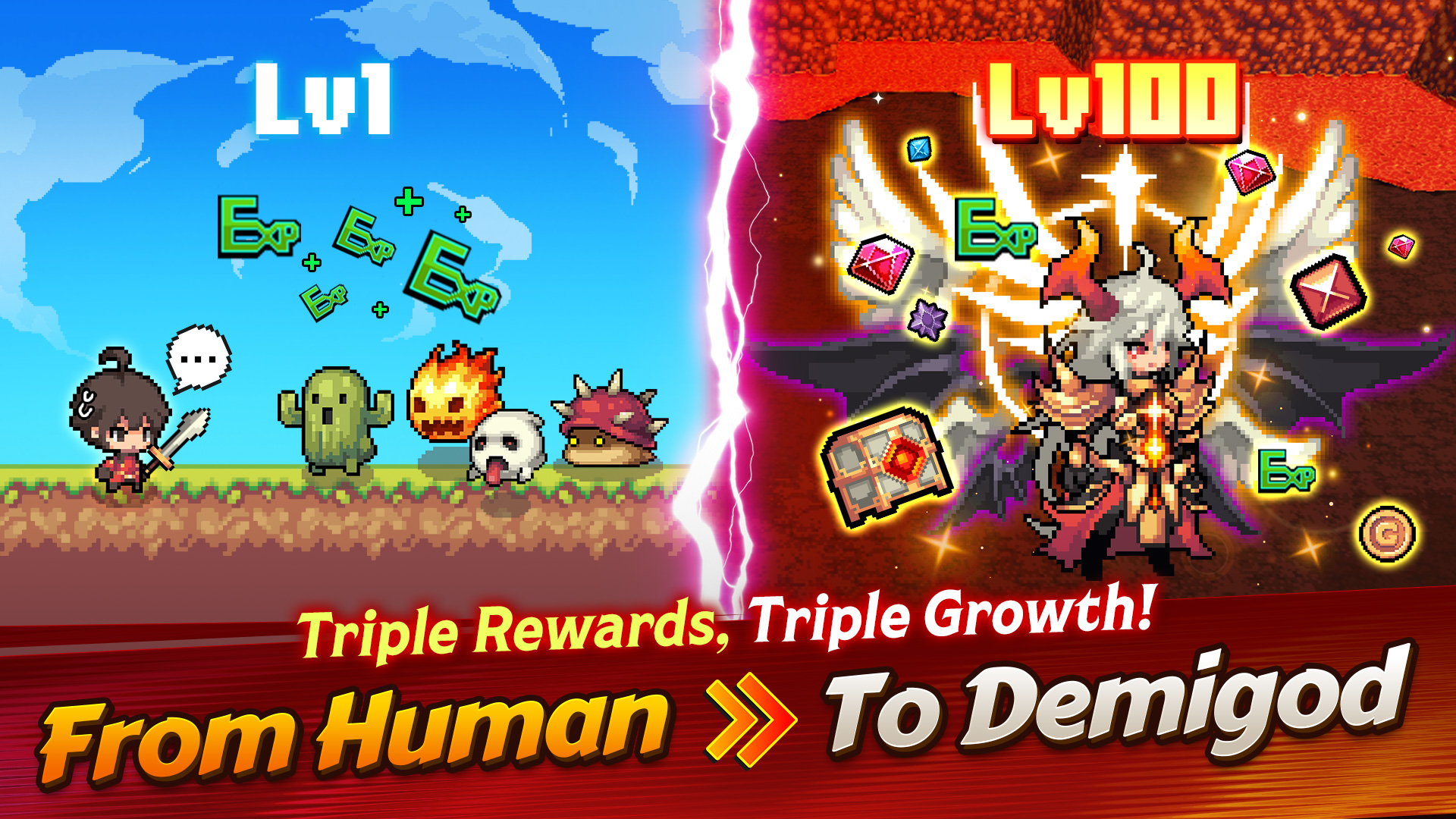اسکرین شات 2 بازی Demigod Idle: Rise of a legend