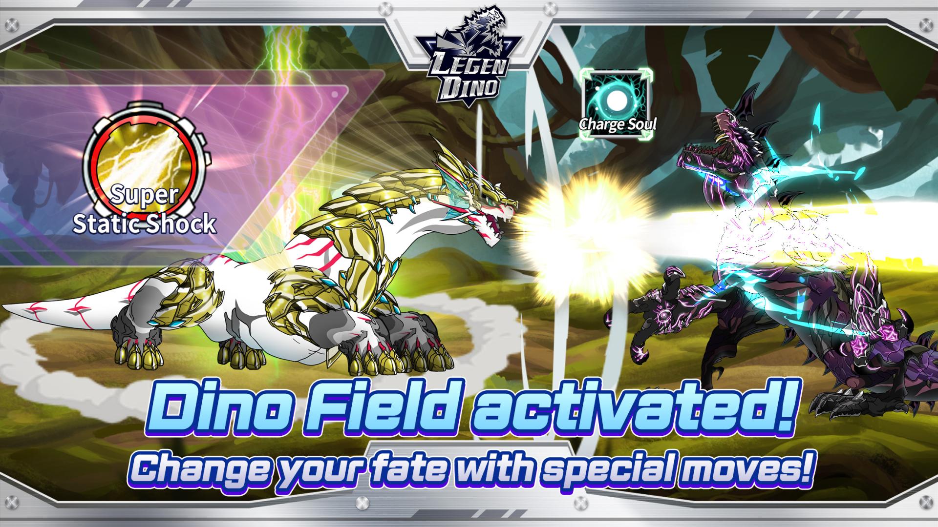 اسکرین شات 4 بازی Legendino: Dinosaur Battle