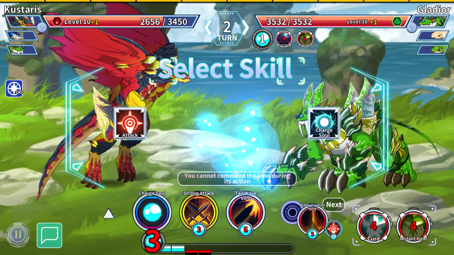 اسکرین شات 7 بازی Legendino: Dinosaur Battle