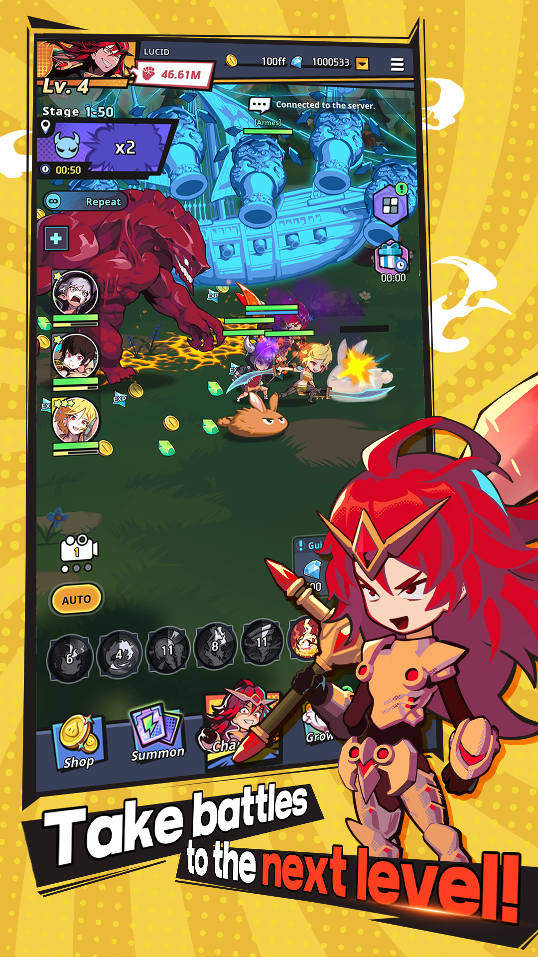 اسکرین شات 2 بازی Hardcore Leveling Warrior