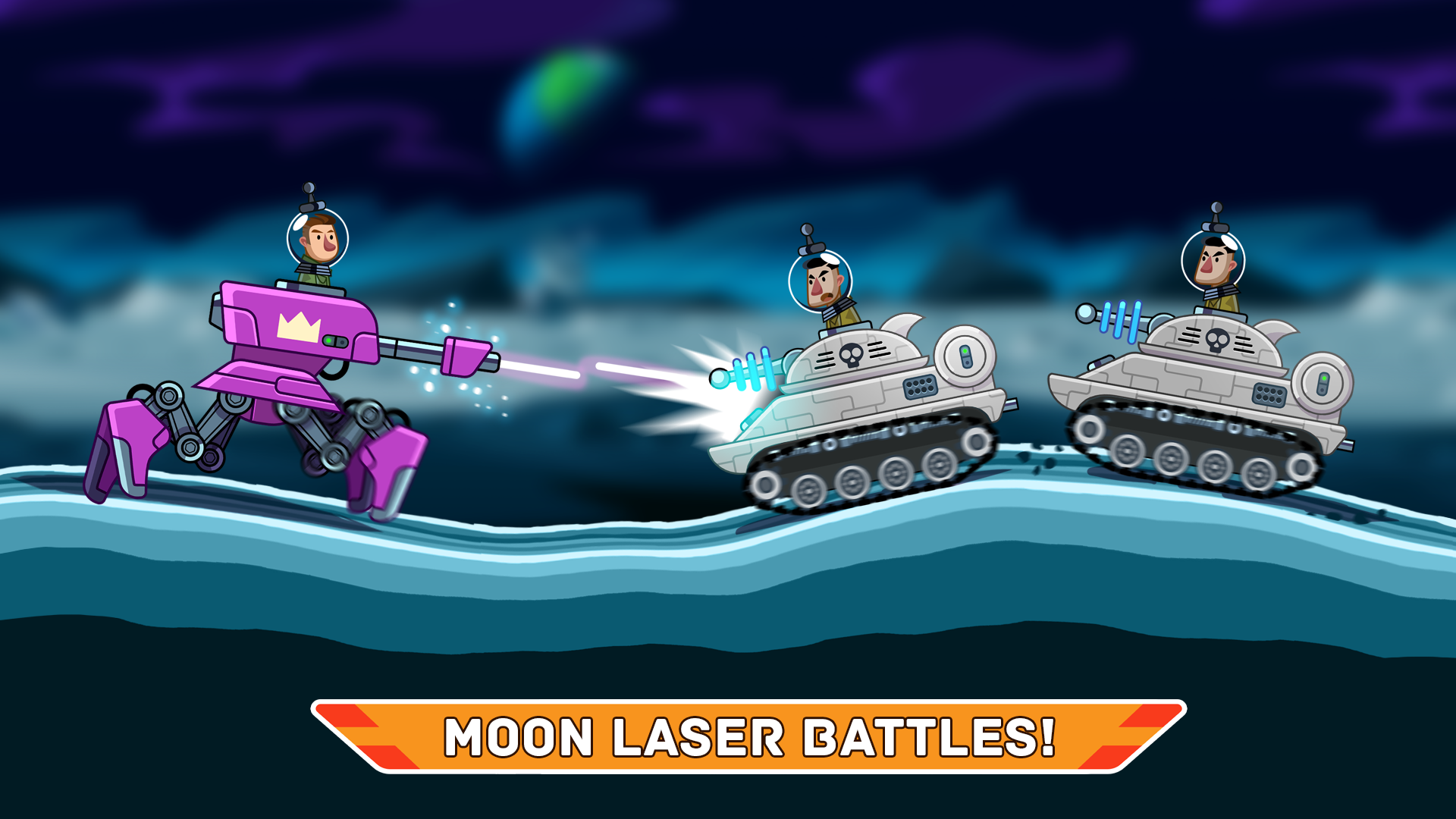 اسکرین شات 5 بازی Hills of Steel