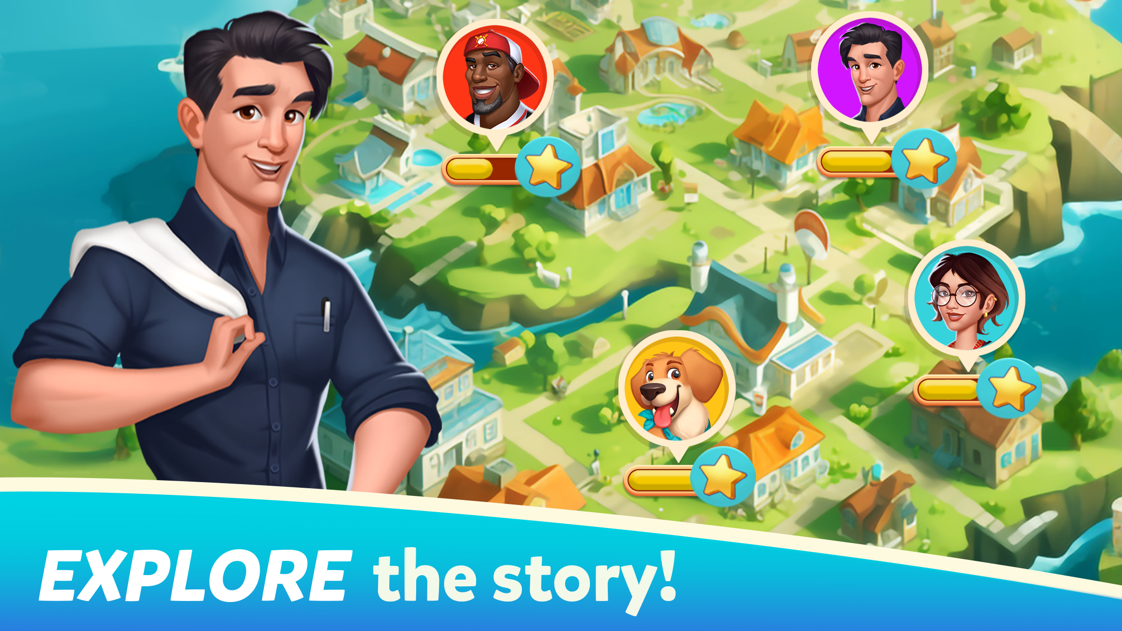 اسکرین شات 6 بازی Cook & Merge Kate's Adventure