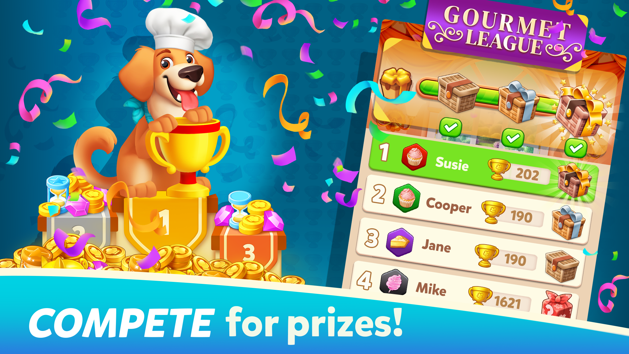 اسکرین شات 7 بازی Cook & Merge Kate's Adventure