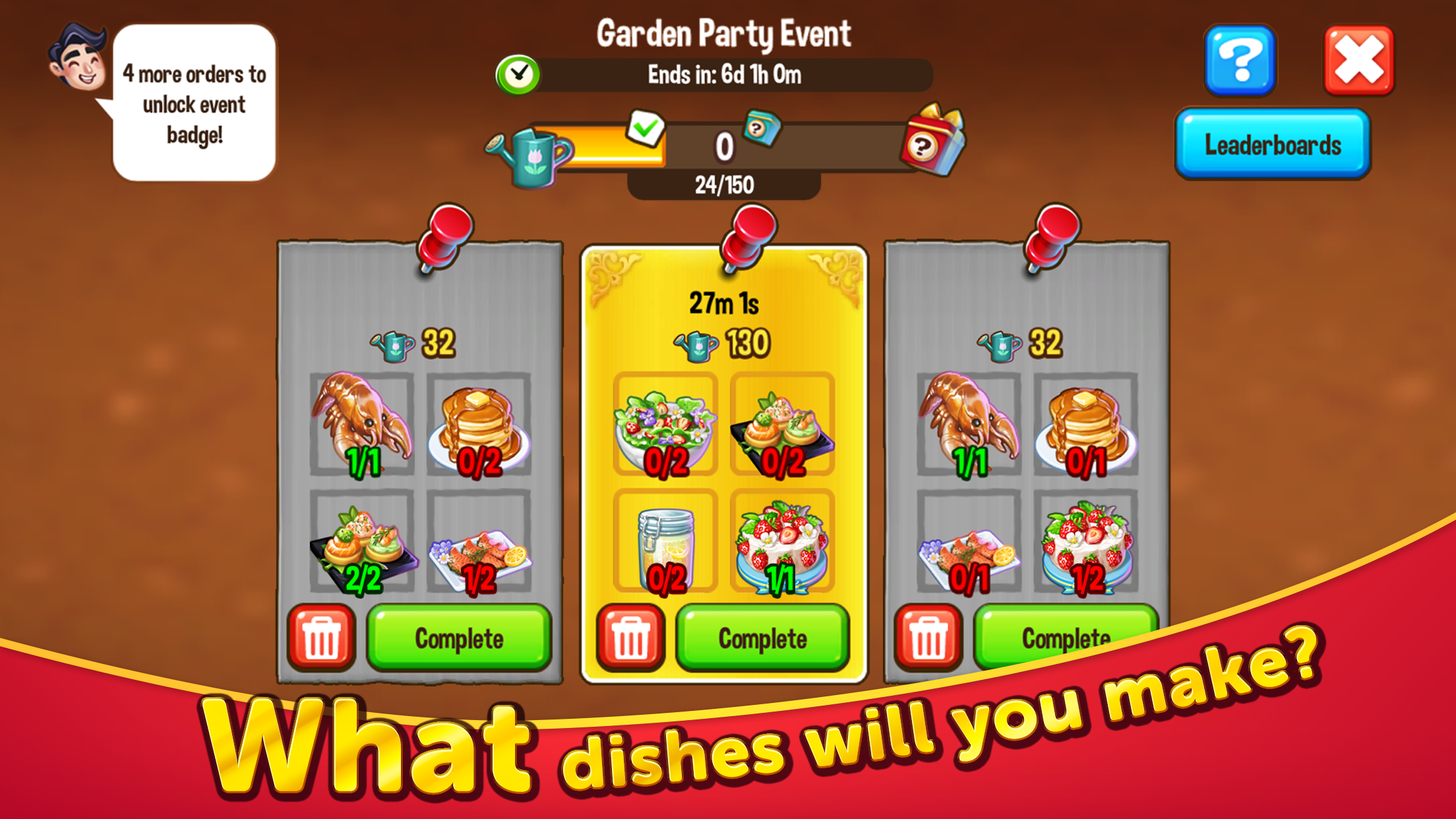 اسکرین شات 2 بازی Food Street - Restaurant Game