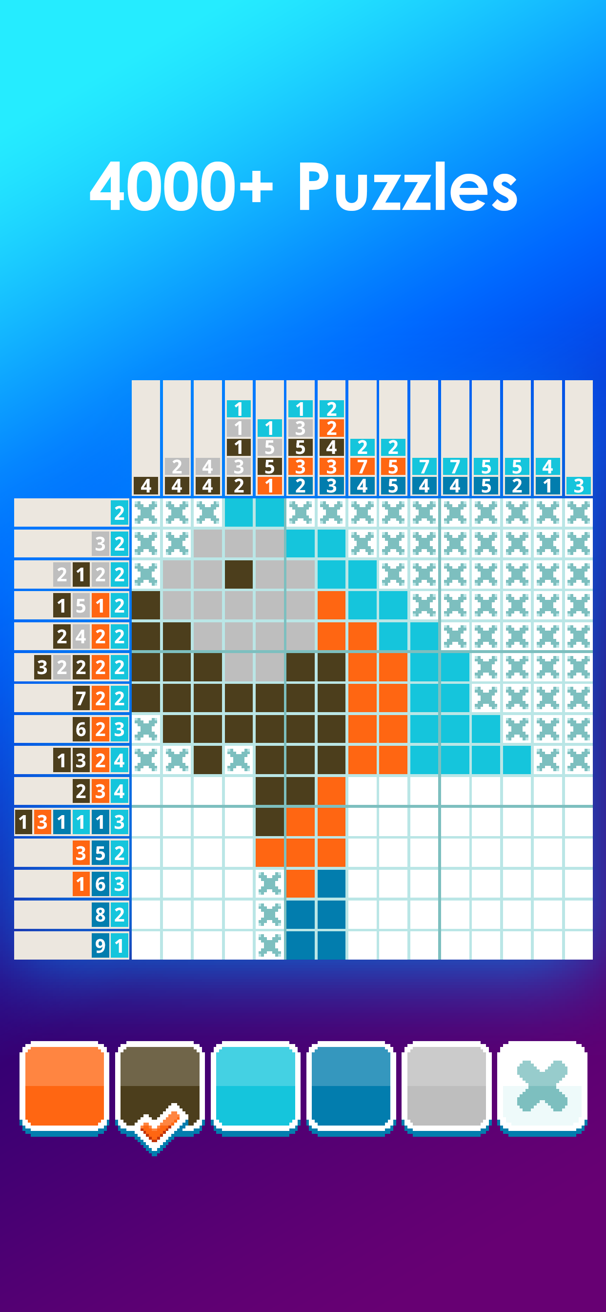 اسکرین شات 5 بازی Picture Cross Color