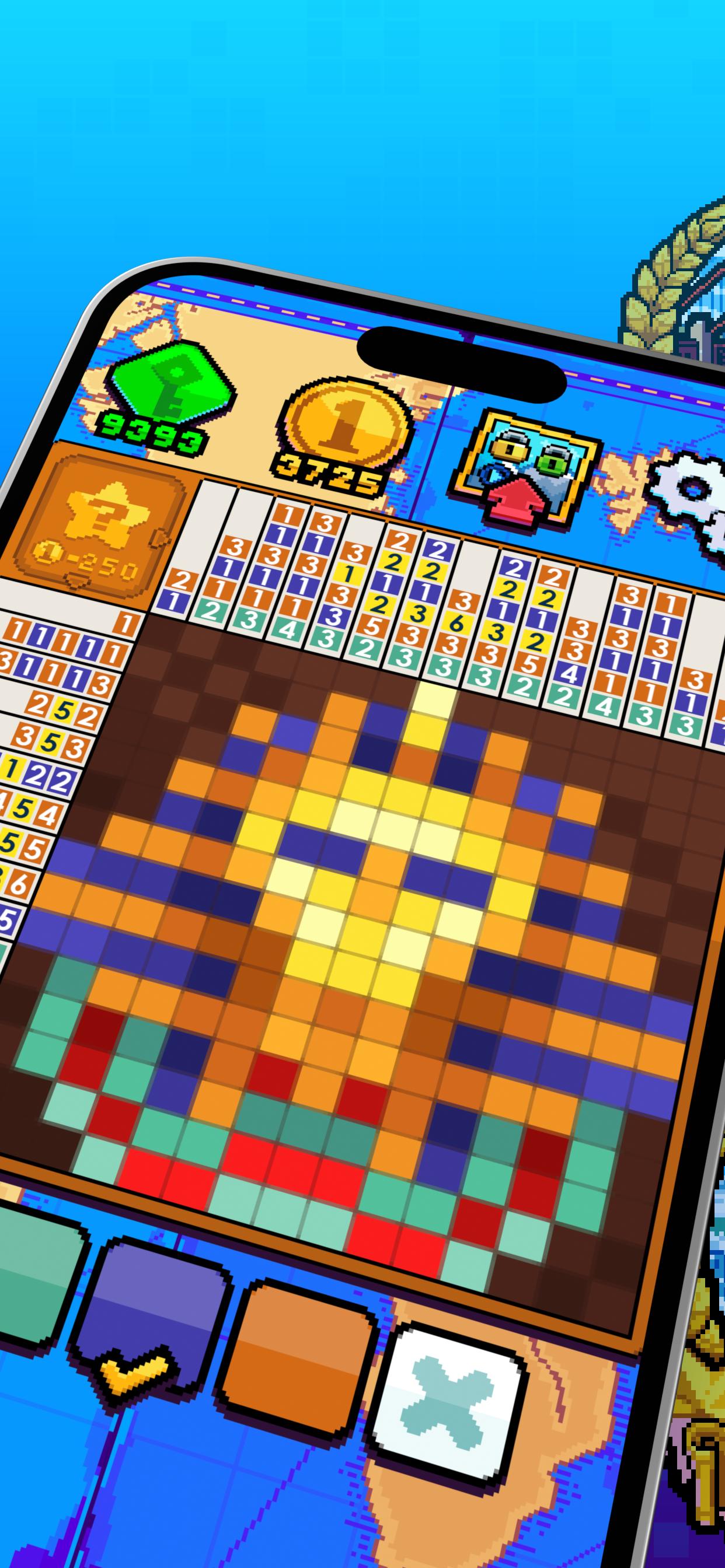 اسکرین شات 2 بازی Picture Cross Color