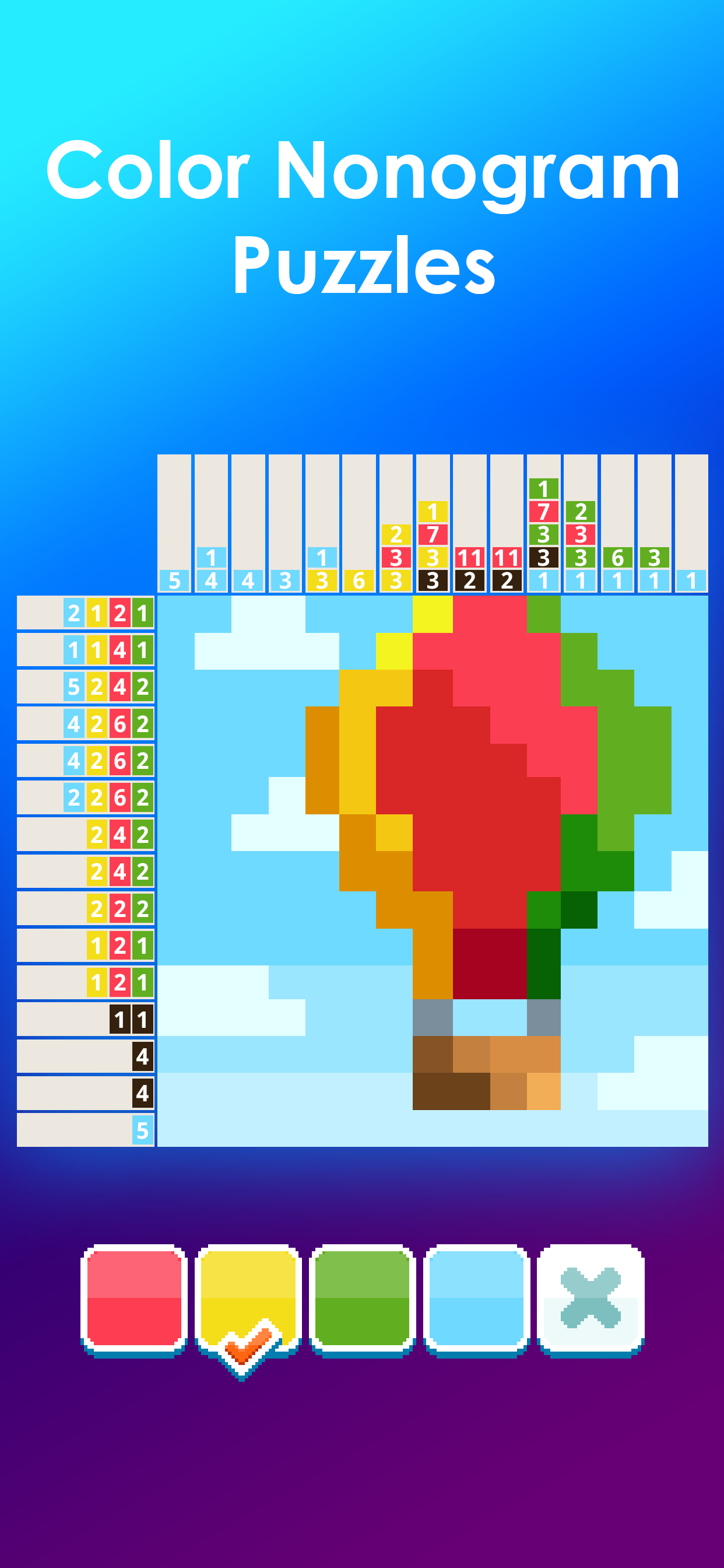 اسکرین شات 4 بازی Picture Cross Color