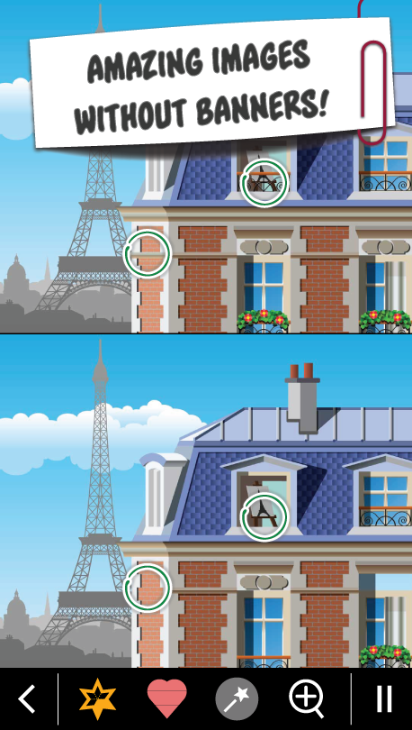 اسکرین شات 1 بازی Find the difference game