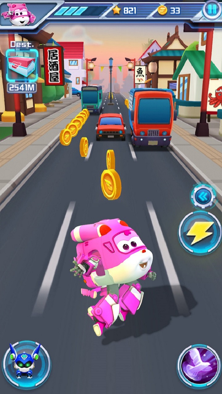 اسکرین شات 5 بازی Super Wings : Jett Run