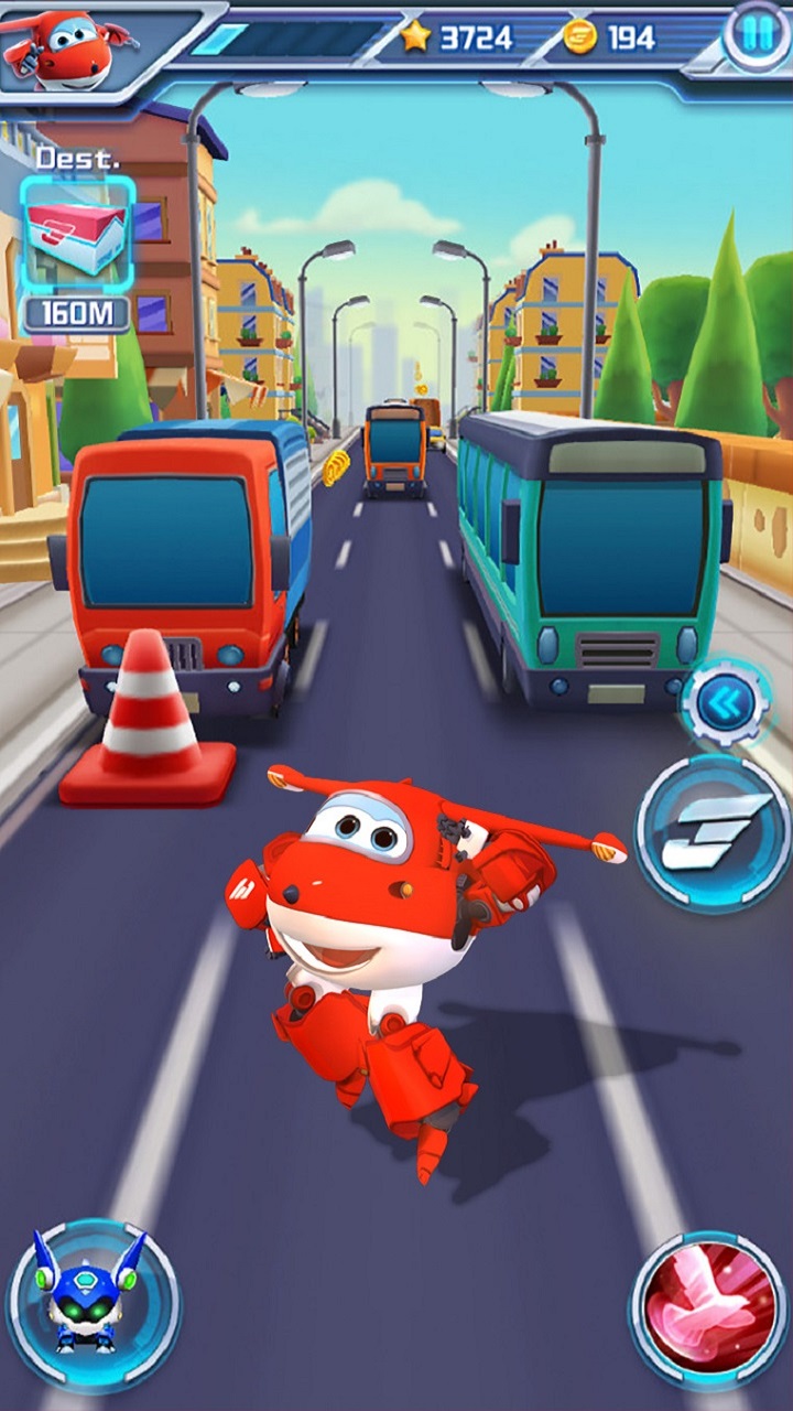 اسکرین شات 3 بازی Super Wings : Jett Run