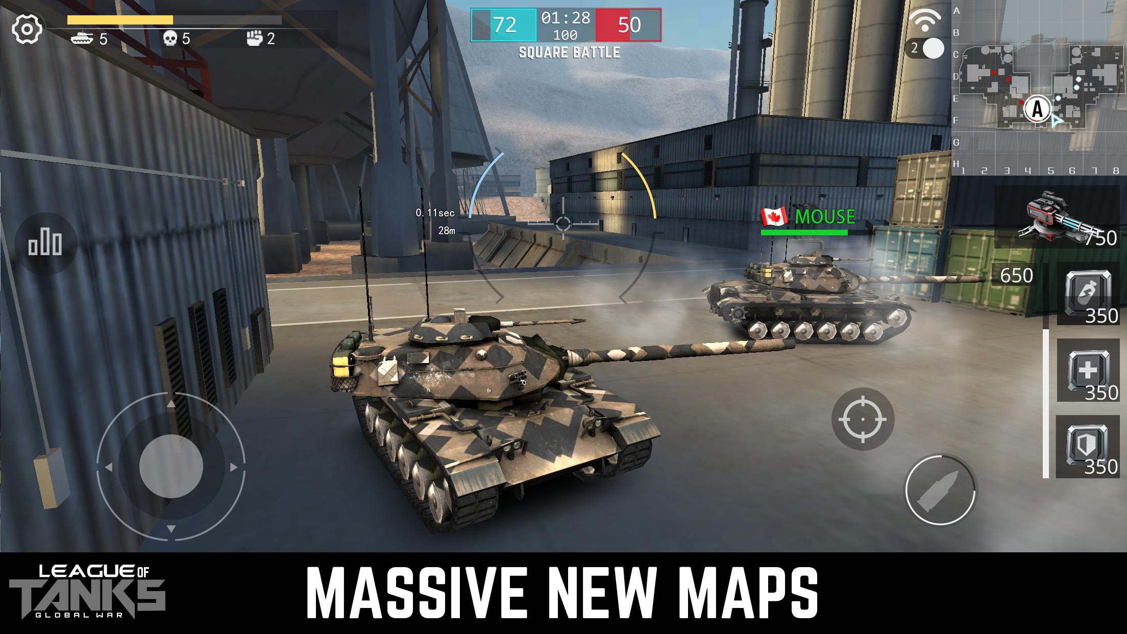 اسکرین شات 2 بازی League of Tanks - Global War