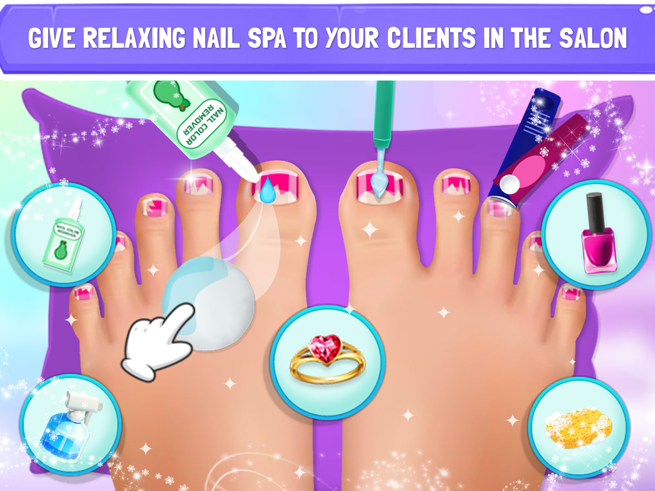 اسکرین شات 3 بازی ASMR Foot Doctor Dash Hospital