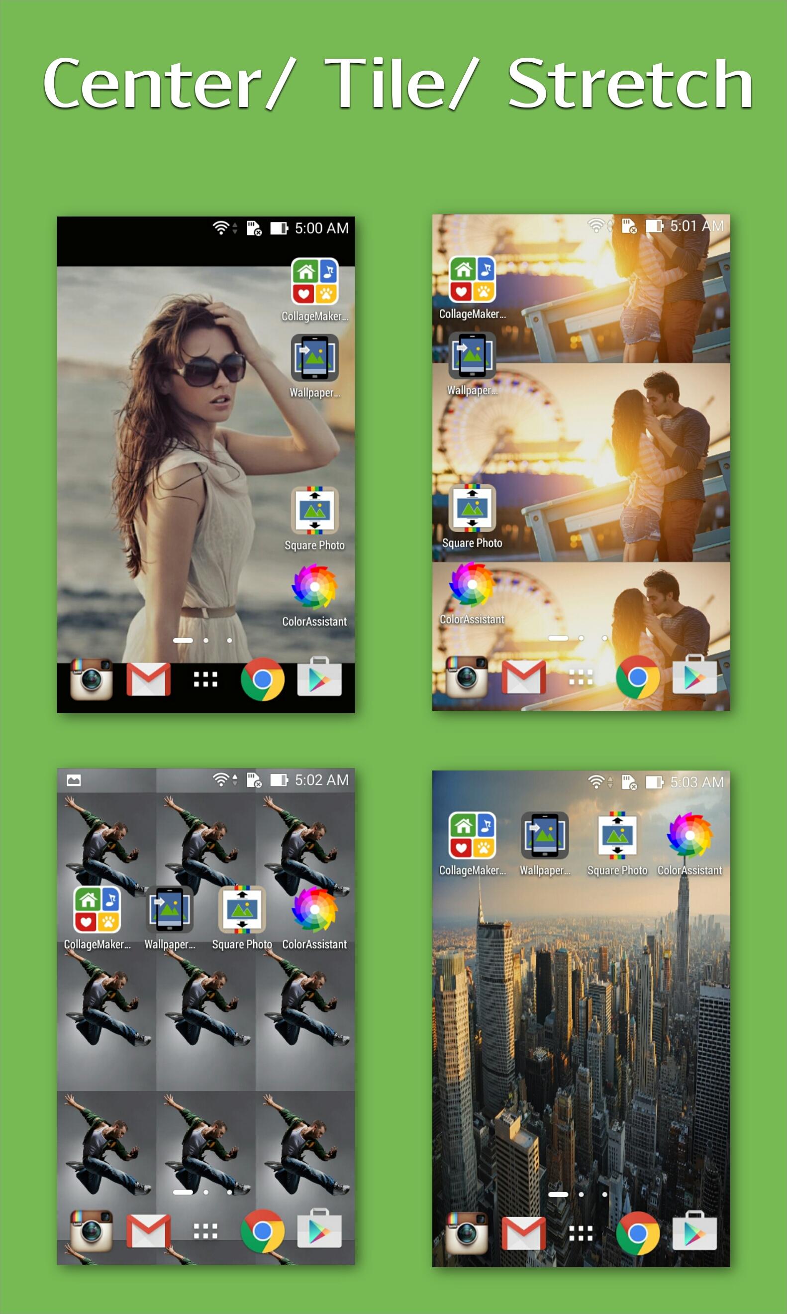 اسکرین شات 2 برنامه Wallpaper Setter