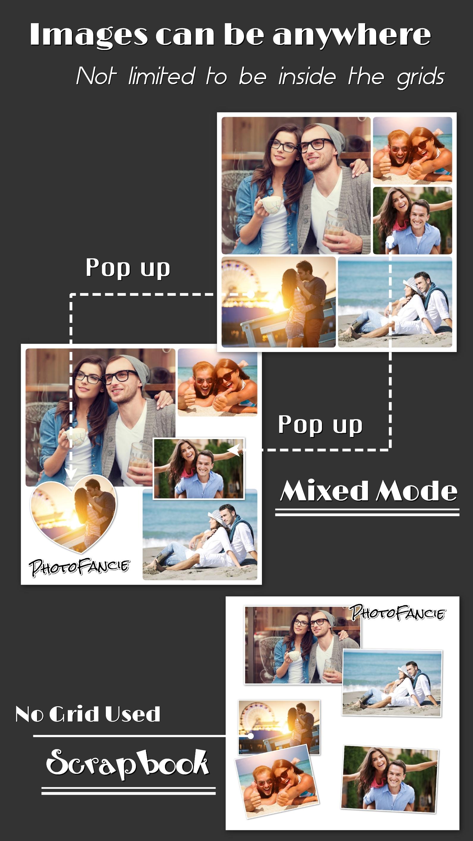 اسکرین شات 3 برنامه Collage Maker (Layout Grid) -