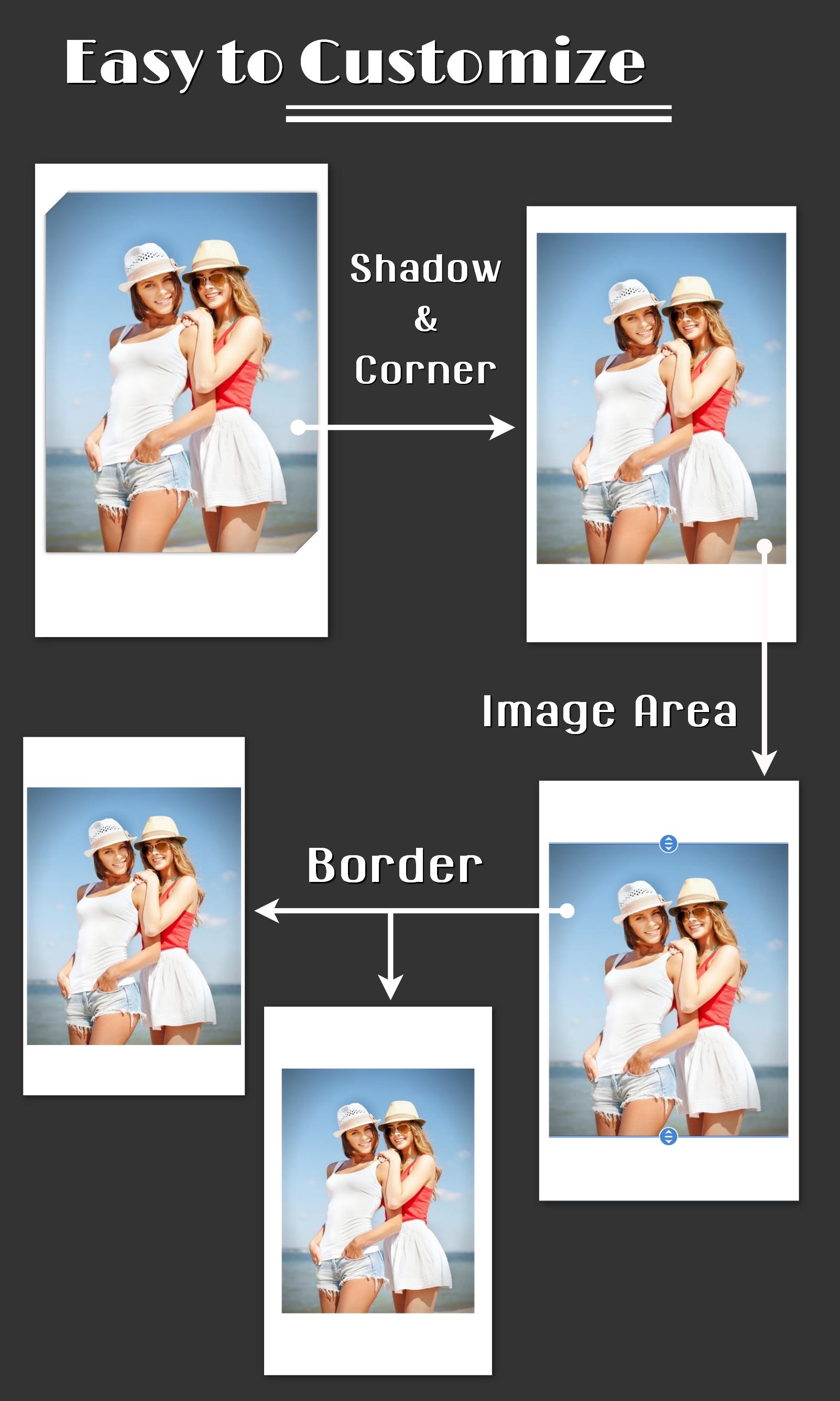 اسکرین شات 3 برنامه Instant Photo - PinstaPhoto