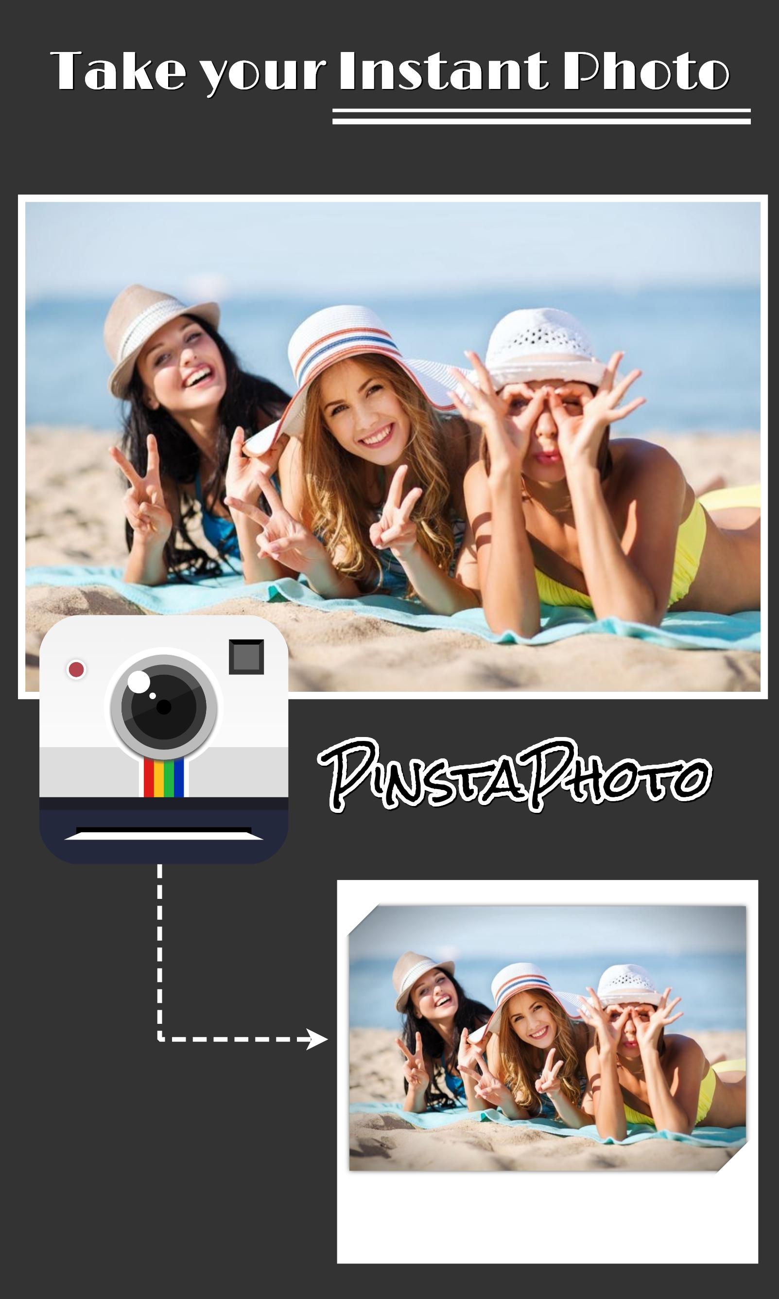 اسکرین شات 1 برنامه Instant Photo - PinstaPhoto