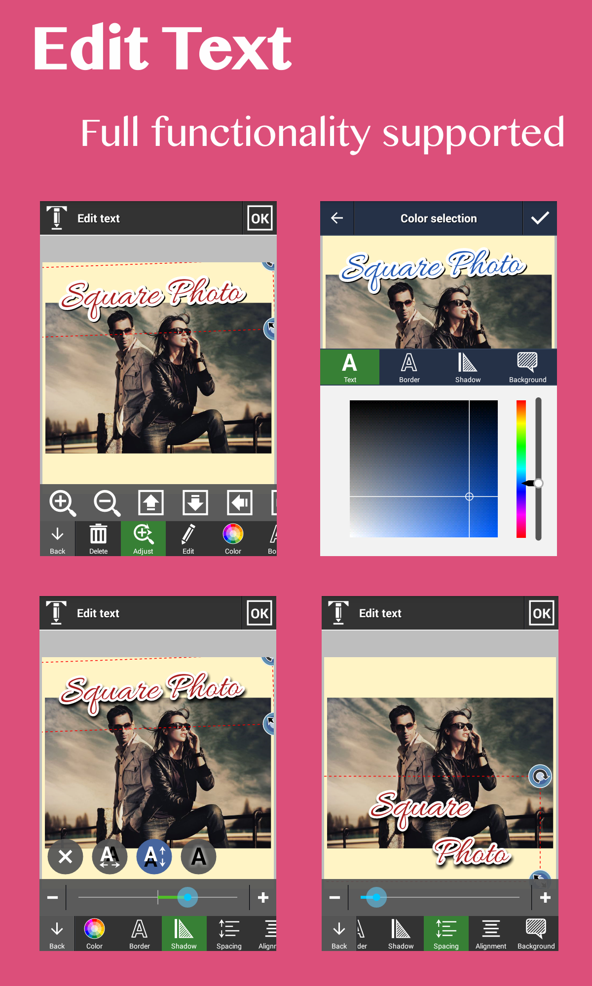 اسکرین شات 6 برنامه Square Photo(No Crop)