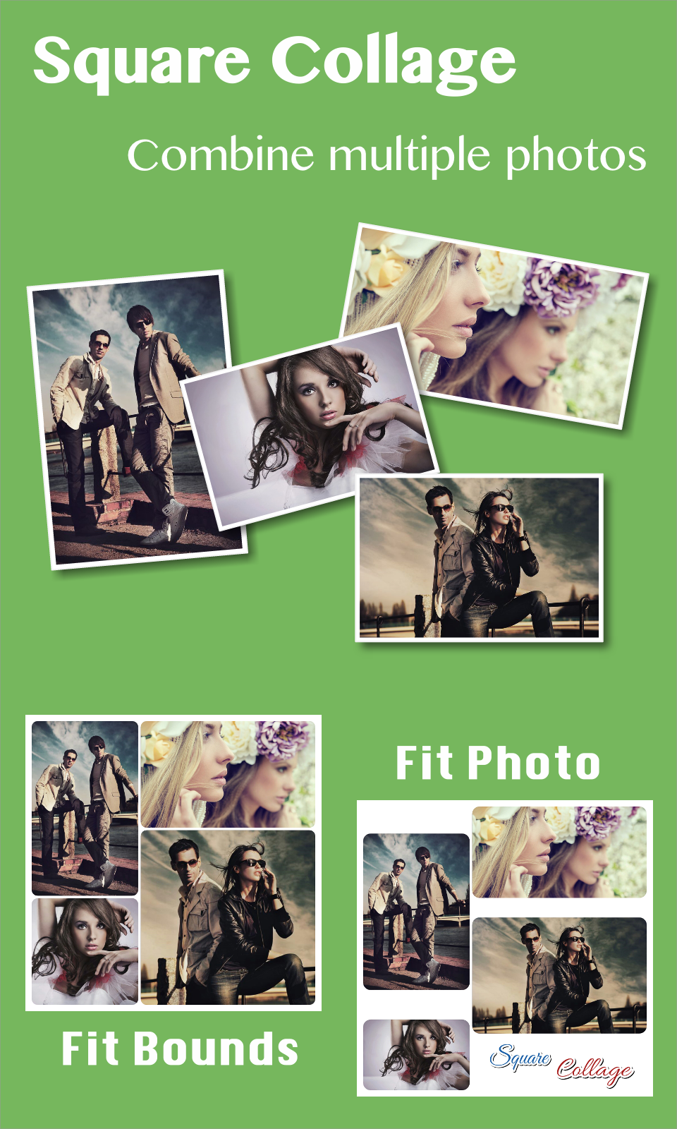 اسکرین شات 3 برنامه Square Photo(No Crop)