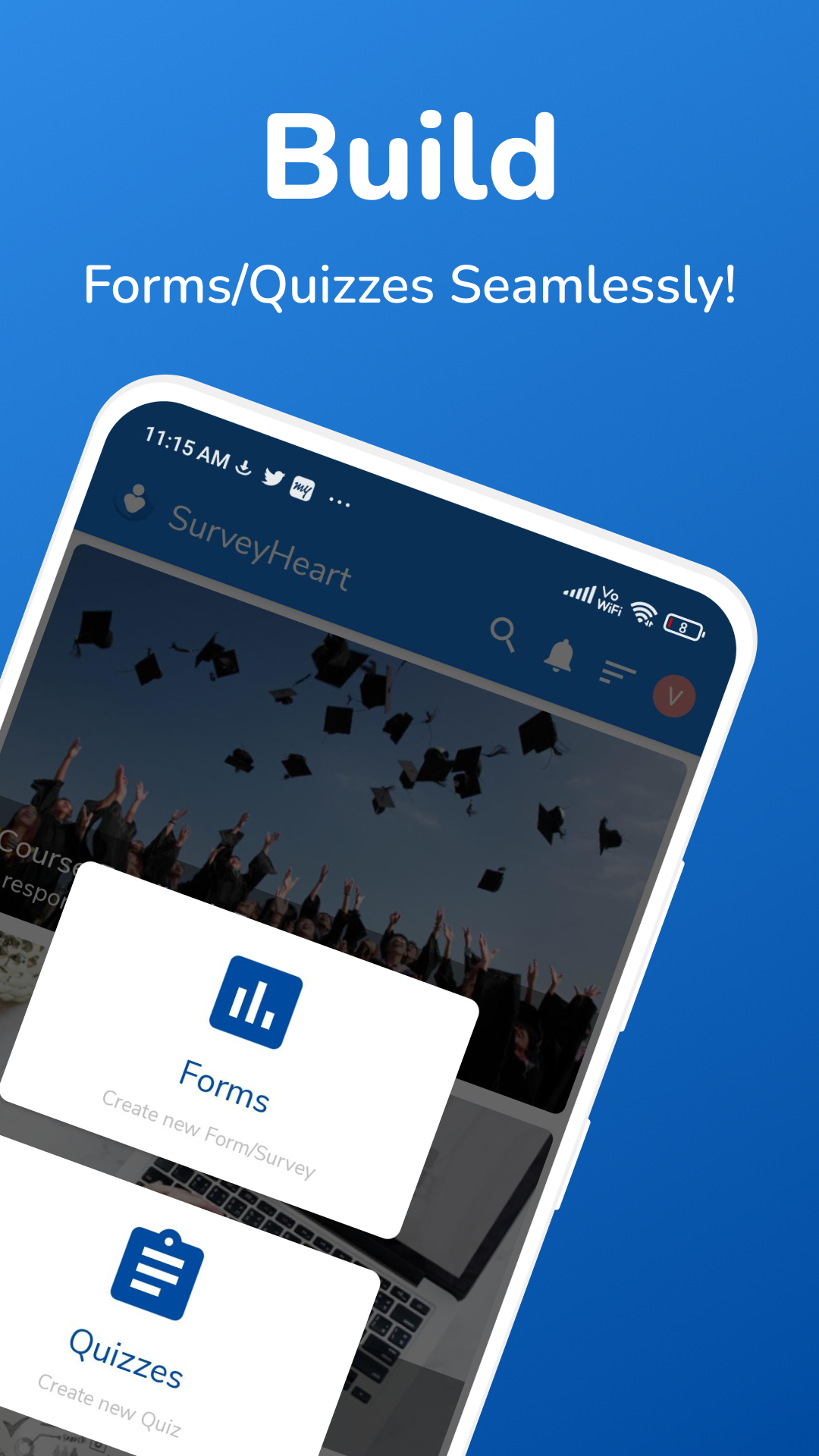 اسکرین شات 2 برنامه SurveyHeart: Form, Poll & Quiz