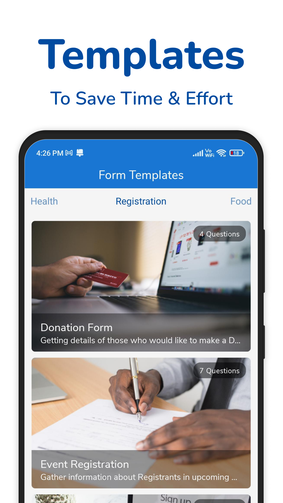 اسکرین شات 3 برنامه SurveyHeart: Form, Poll & Quiz