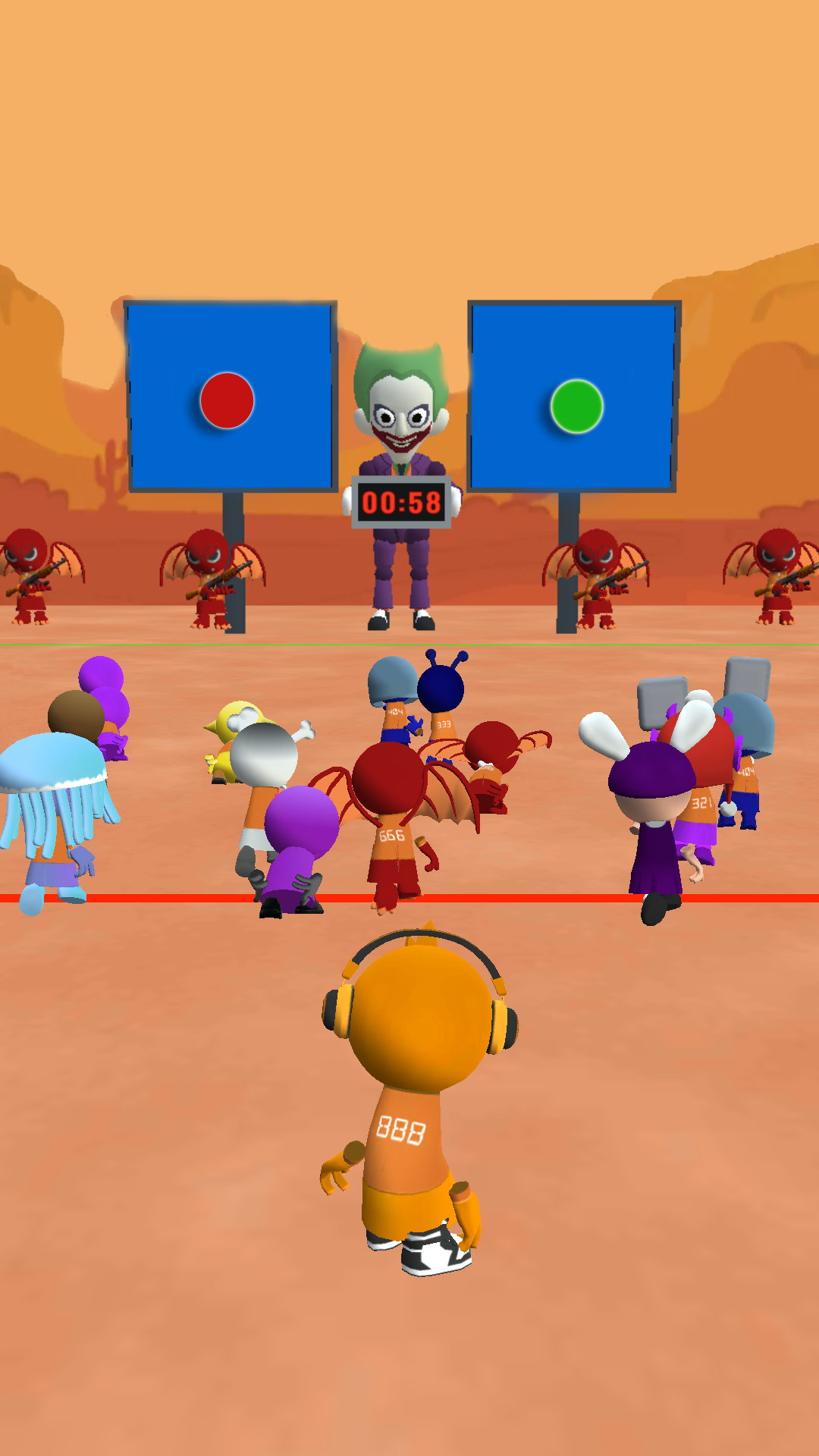 اسکرین شات 1 بازی Run & Survival: 456 Challenge